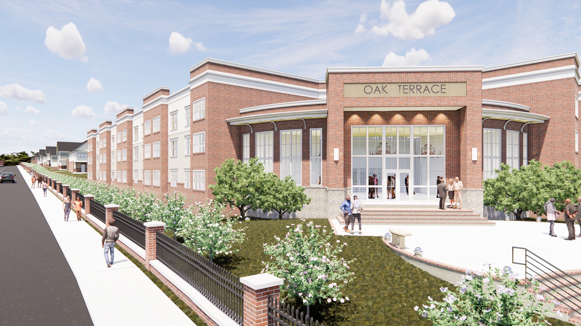 Construction starts on Oaks at Saint Anna's Park on Forest Drive