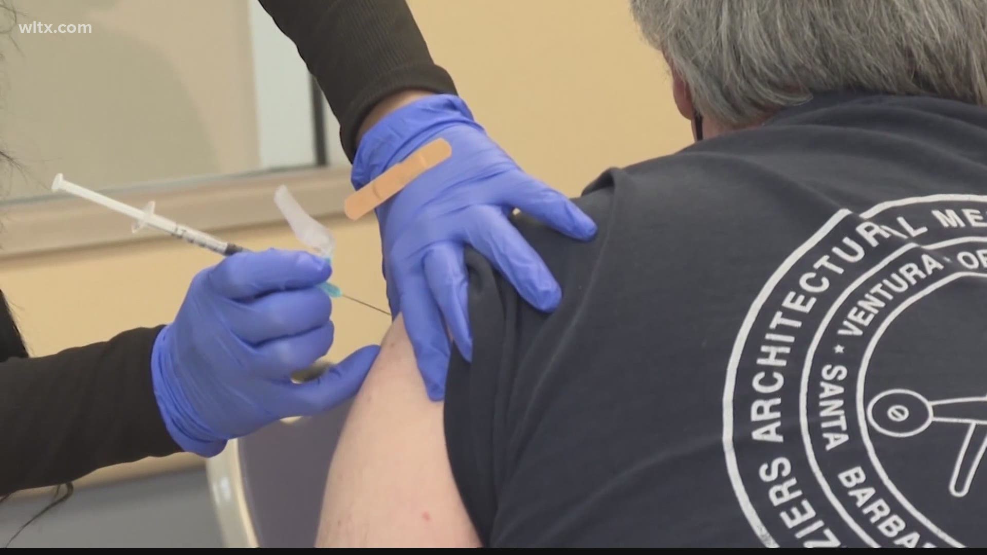 According to DHEC, 42% of those living in SC have received at least one dose of the vaccine.