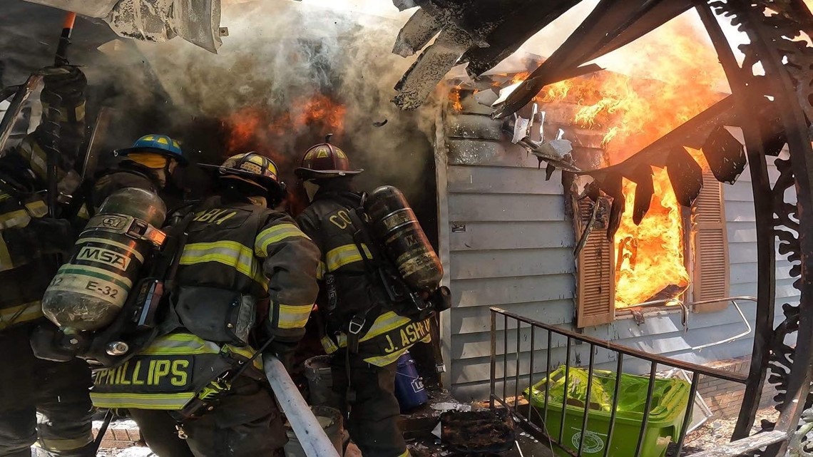 Columbia fire on Legrand Road burns vacant home, officials say - Vimarsana News