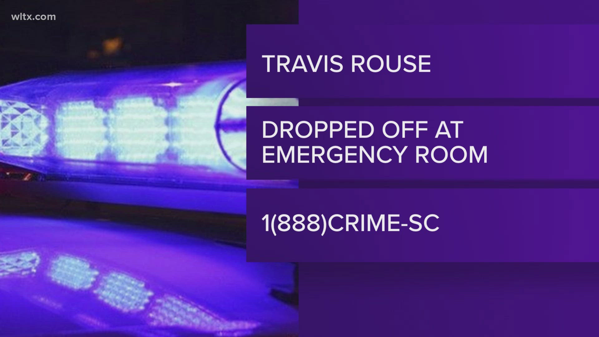 Travis Rouse, 35 was dropped off at Toumey Hospital with a gunshot would, he died an hour later. 