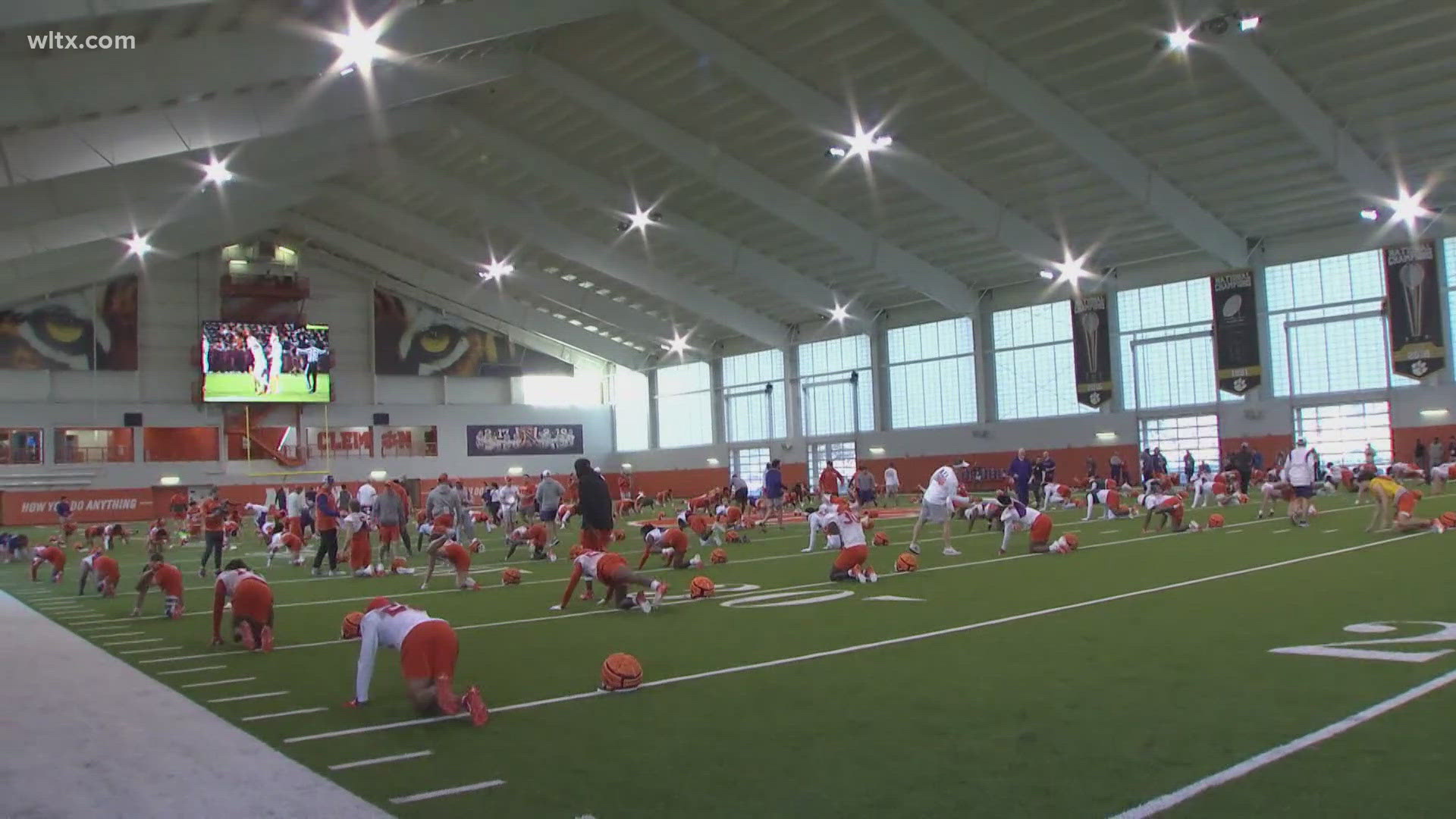 The first day of spring practice is always a fun day for head coach Dabo Swinney and the coaches who saw the bulk of their 2025 team on the field.