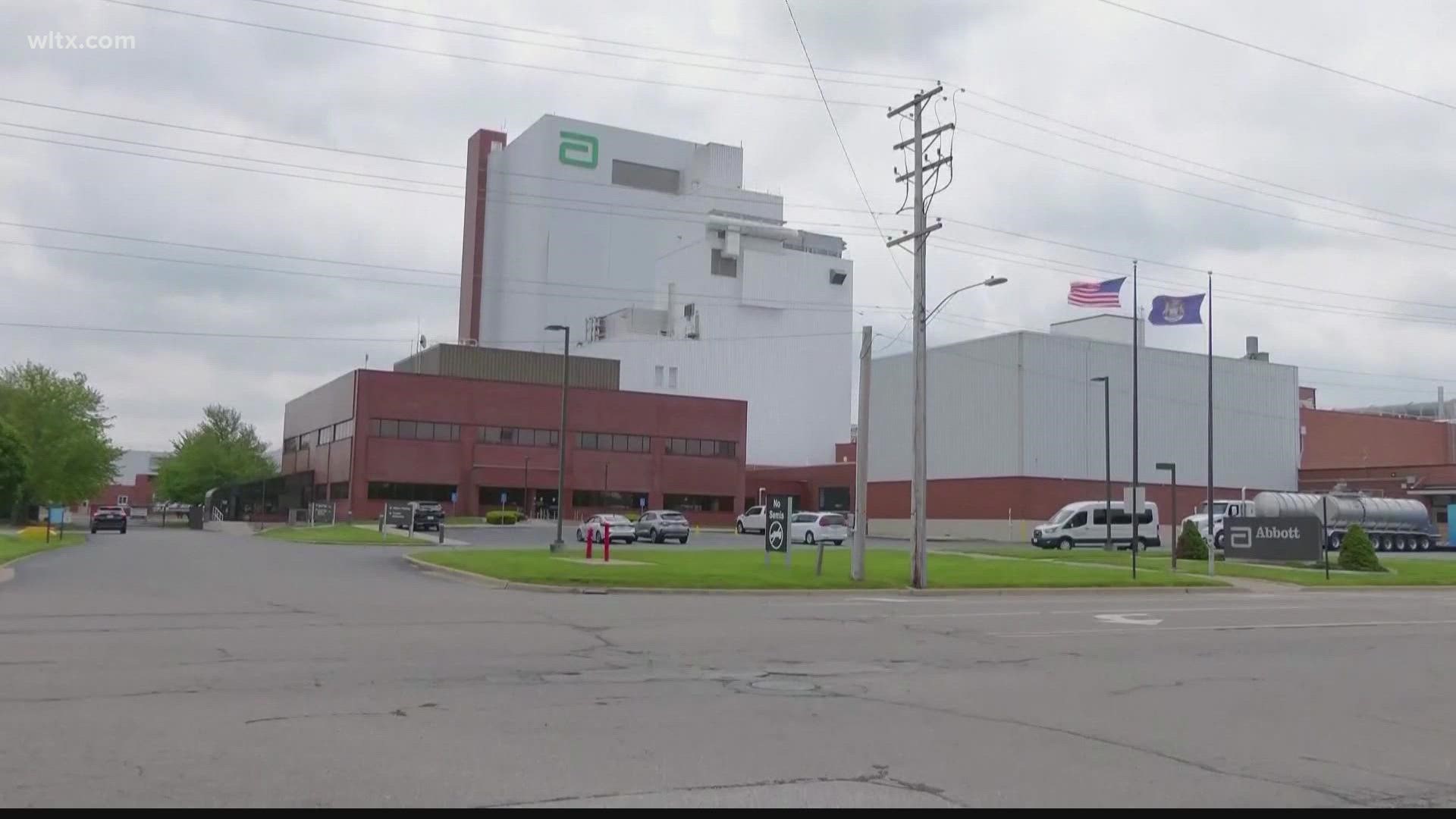 Abbott Nutrition has restarted production at the Michigan baby formula factory that has been closed for months due to contamination.