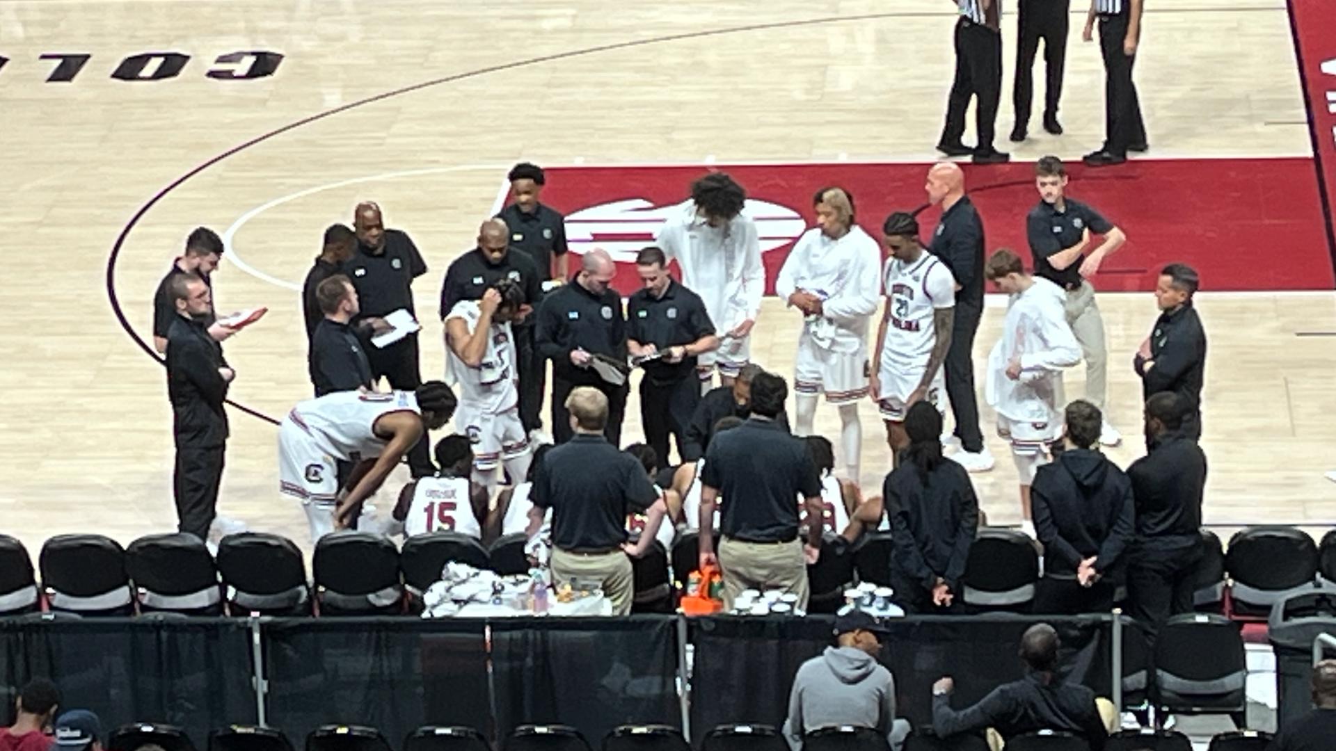 South Carolina head basketball coach Lamont Paris talks about playing a ranked Clemson team