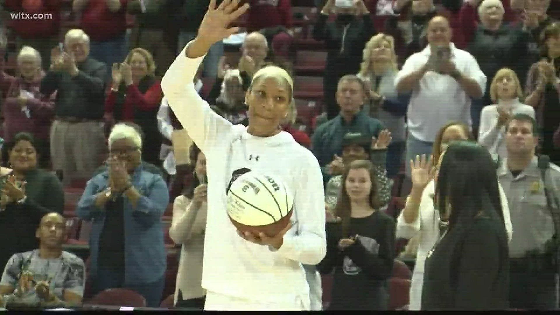 The all-time leading scorer for USC women's basketball is competing in her final NCAA Tournament.