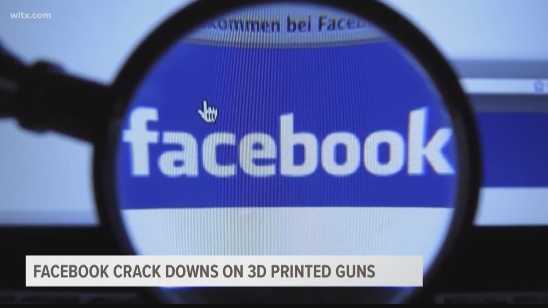The social media giant said sharing instruction on how to print firearms using 3D printers is not allowed under their community standars.