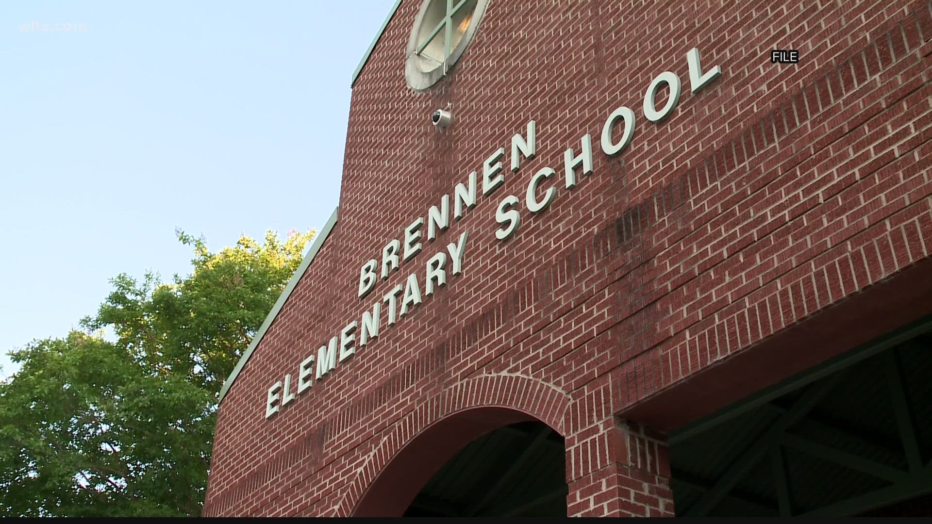 Students at Brennen Elementary School will be in e-learning on Friday due to what the school is calling "an unknown odor in parts of the building."