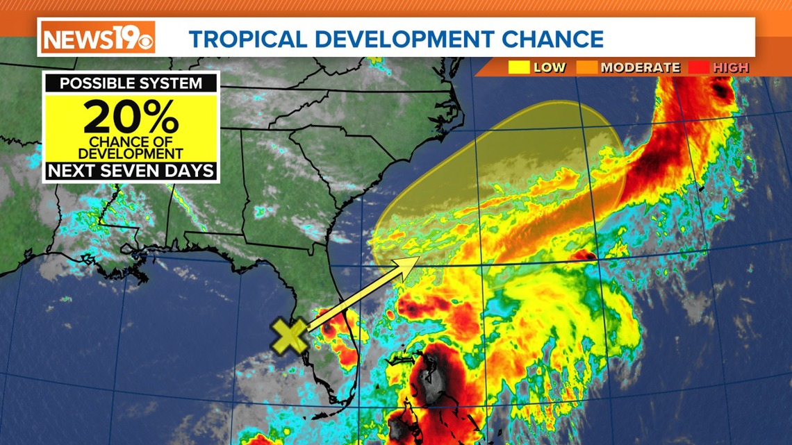 Tracking the tropics: System bringing heavy rain to Florida | wltx.com