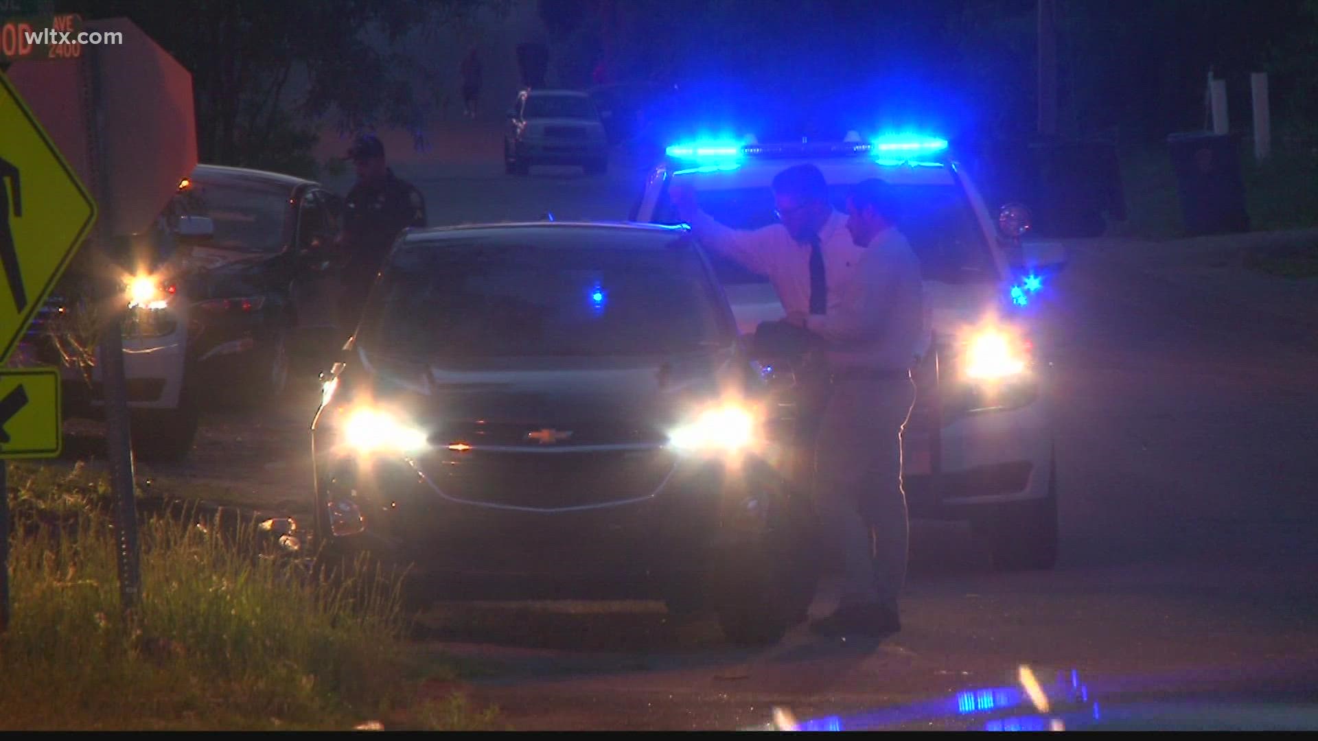 The intersection of Gervais and Millwood Streets was briefly closed Monday evening as Columbia police investigated a shooting that sent one person to the hospital.