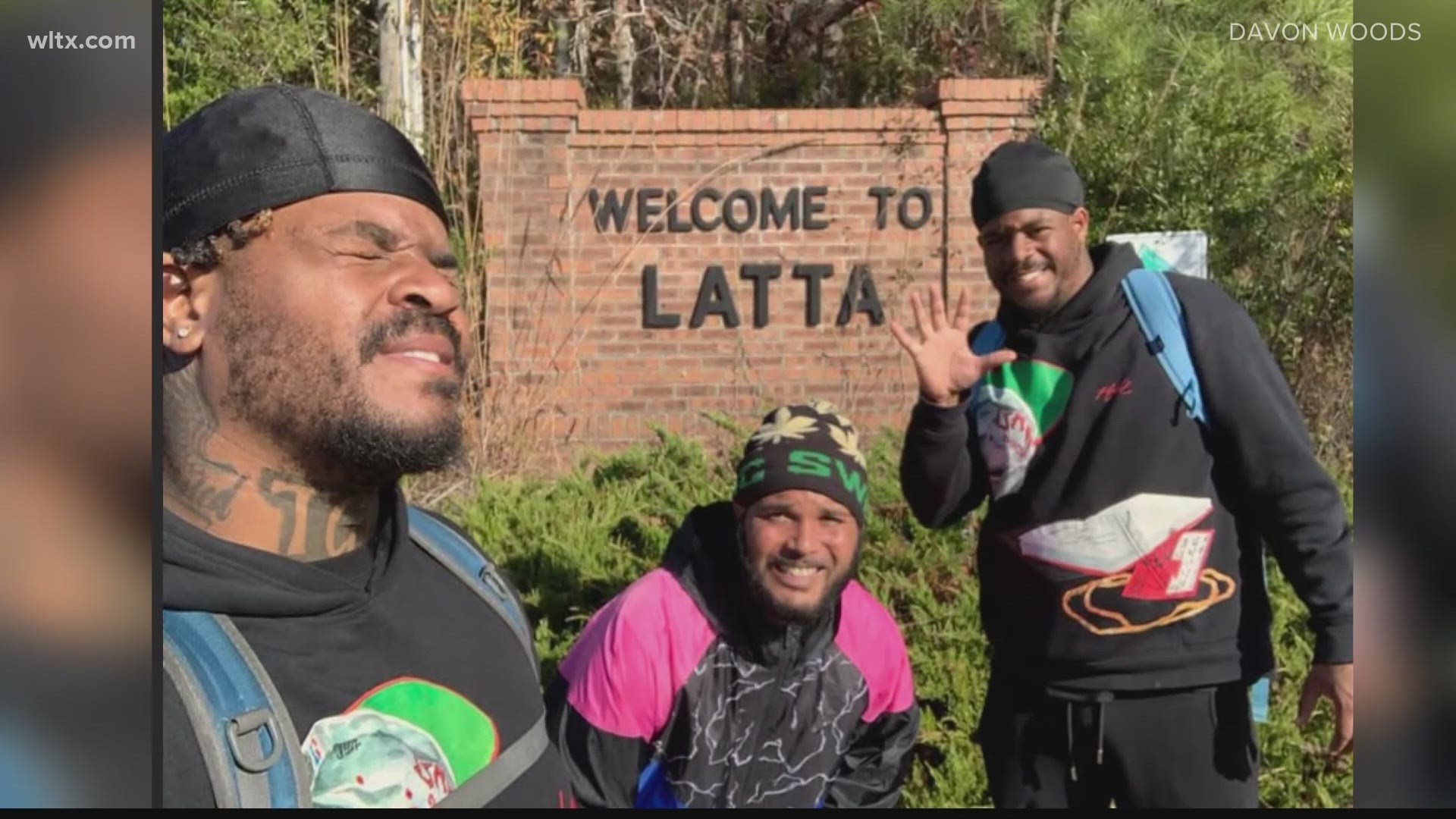 The twins are now in Latta, SC.   They average about 15 miles a day.