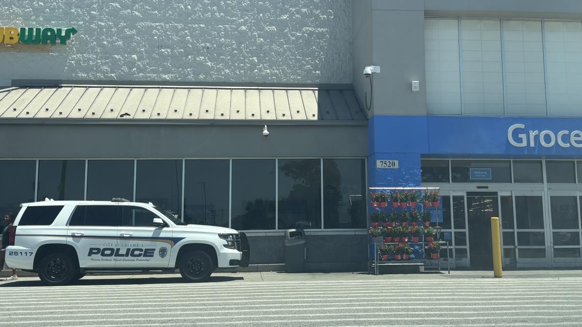 Shooting suspect arrested after foot chase in Columbia Walmart parking lot