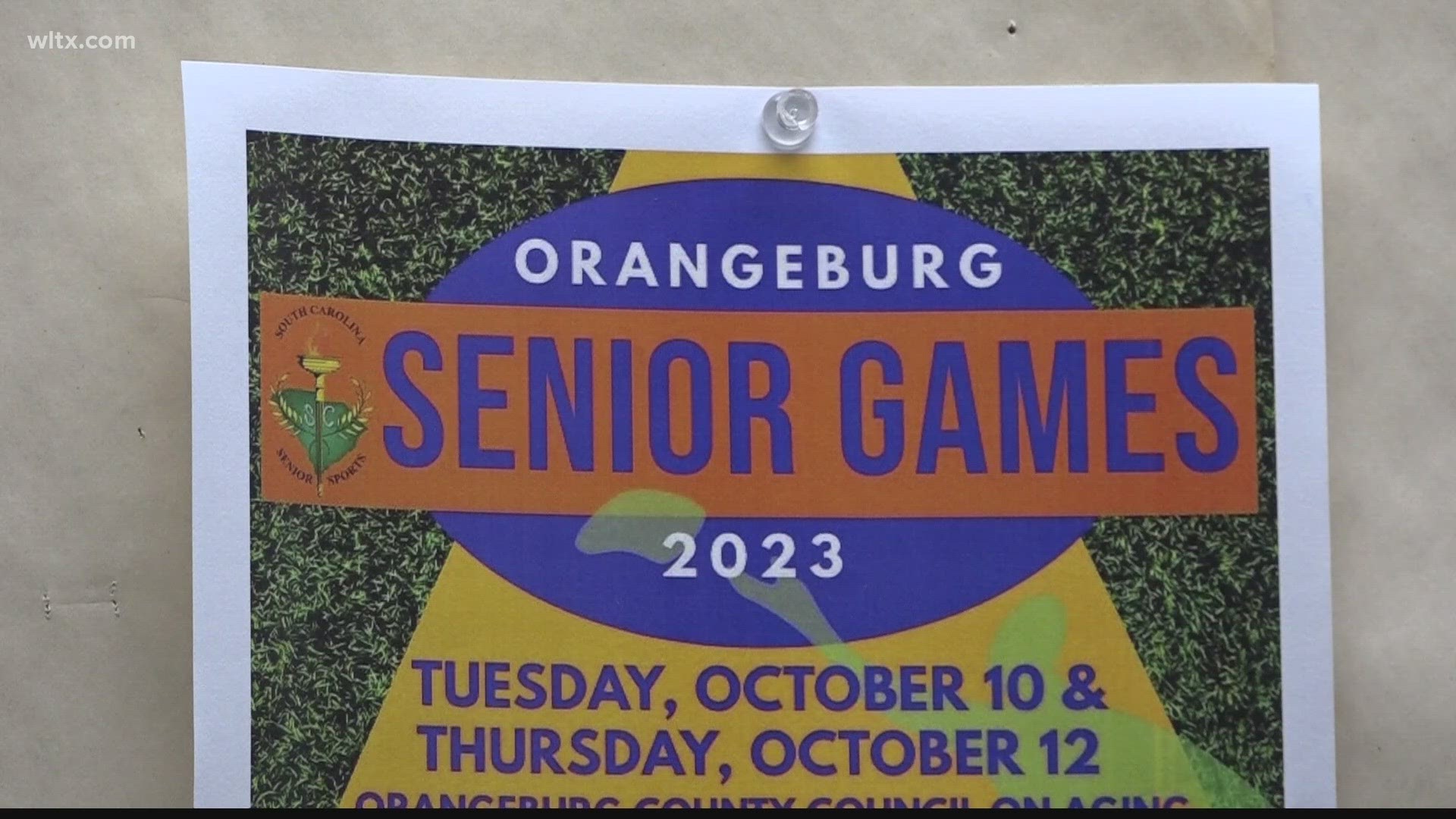 Orangeburg senior games begin this Tuesday and Thursday.