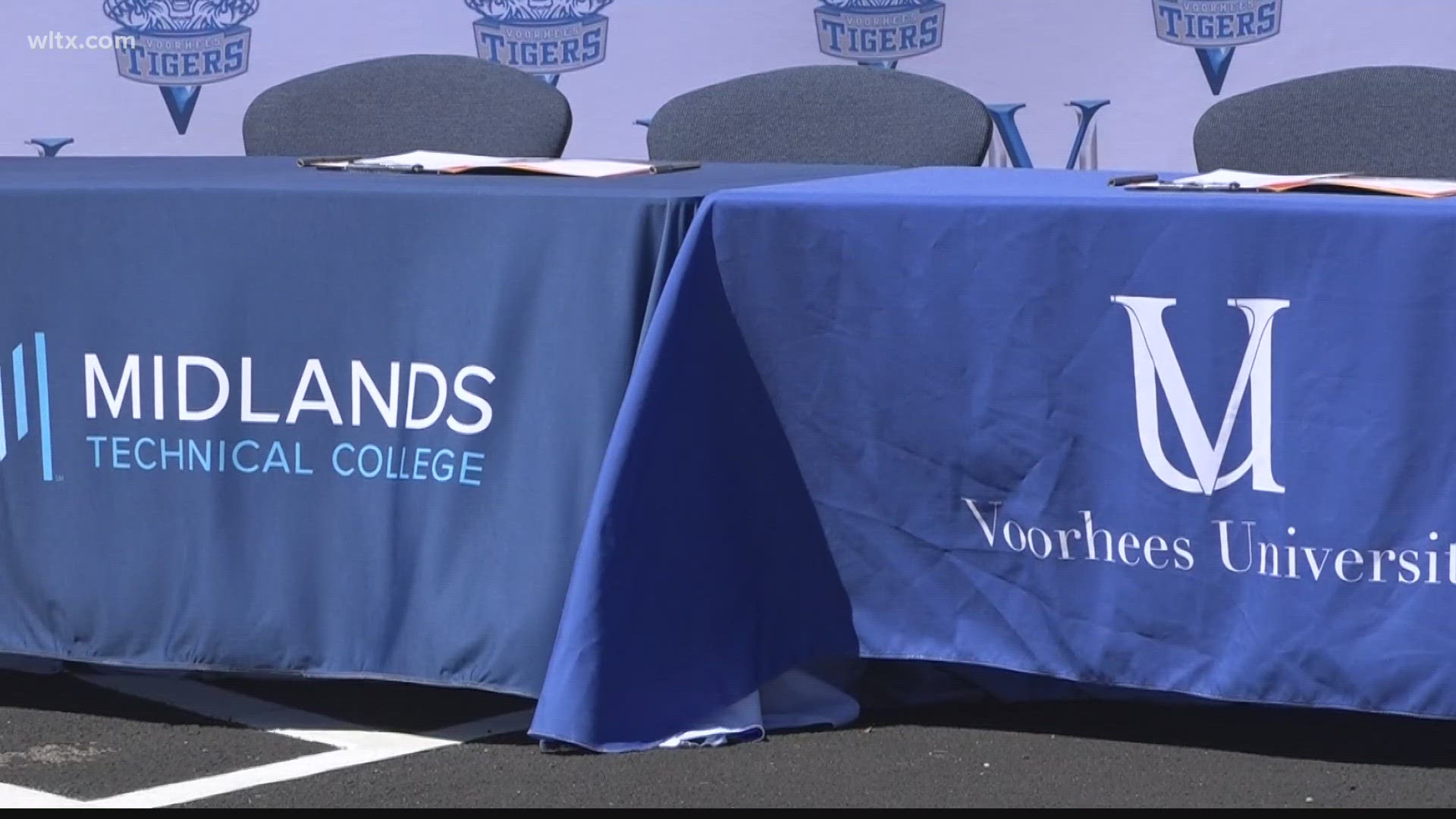The Voorhees University Education center officially opened at Midlands Technical College in Batesburg-Leesville.