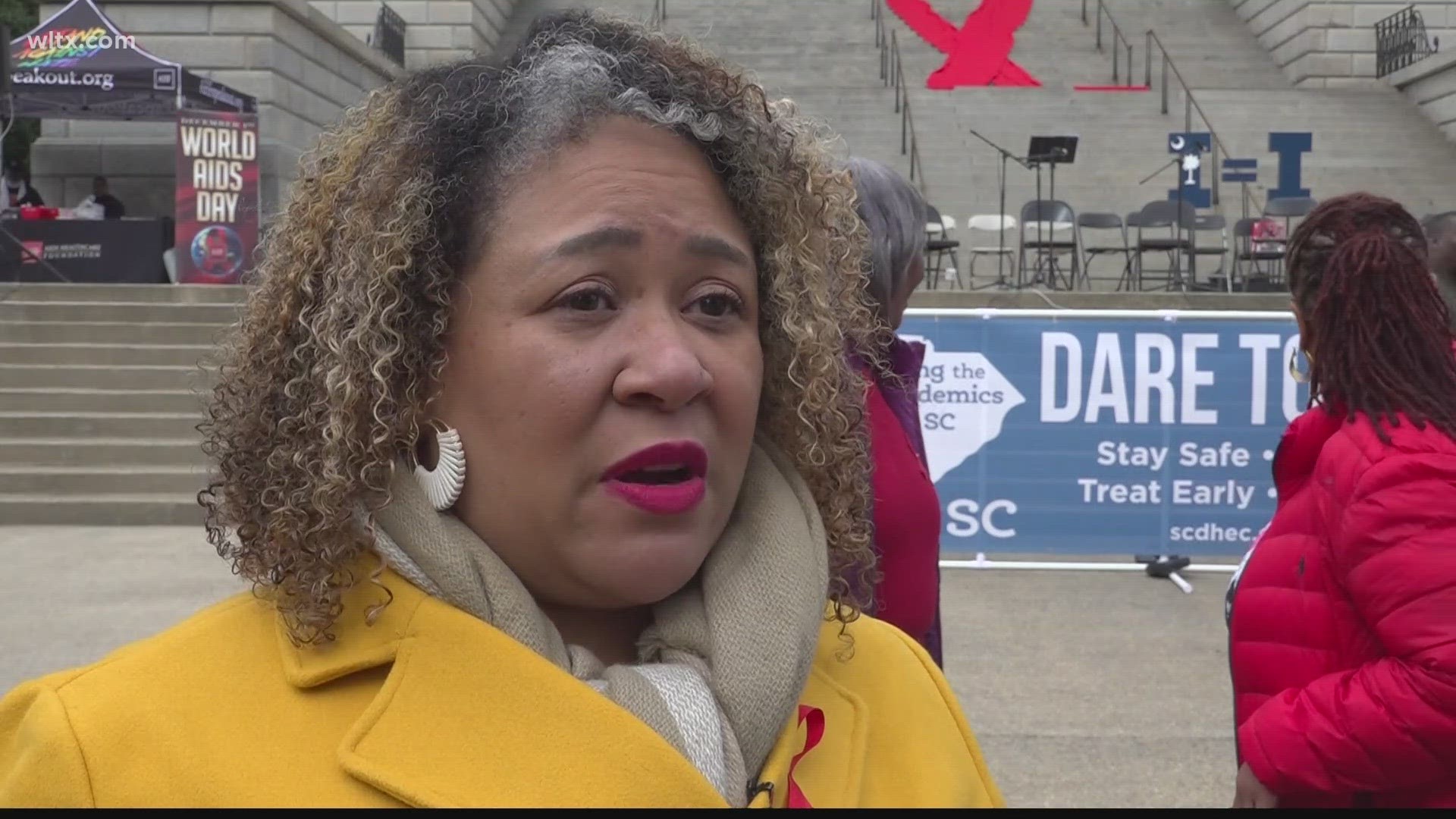 Advocates, survivors gather at South Carolina State House on World AIDS Day