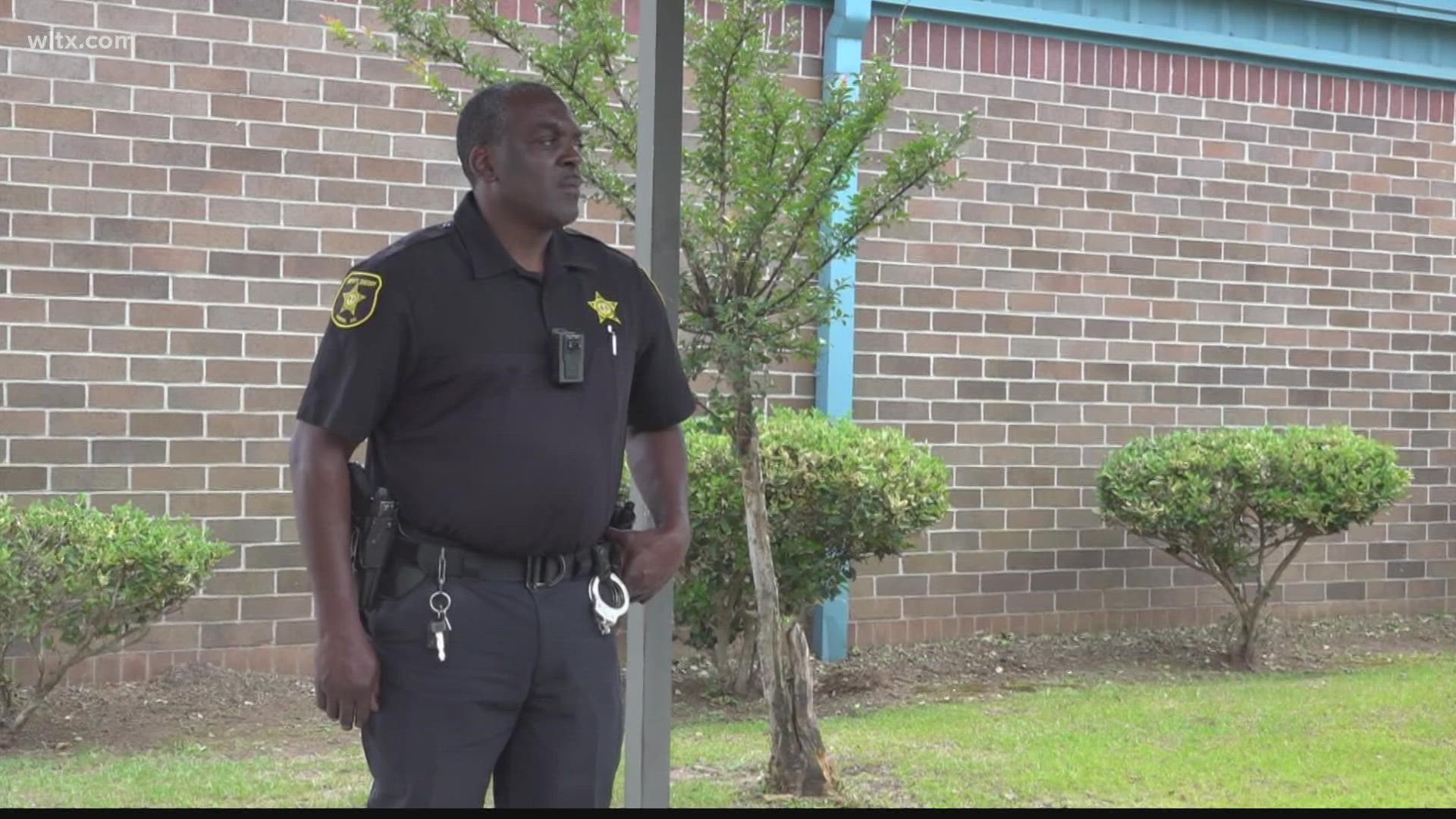 According to the Sumter County Sheriff's Office, SROs are trained to respond to active threats and find soft targets at school.