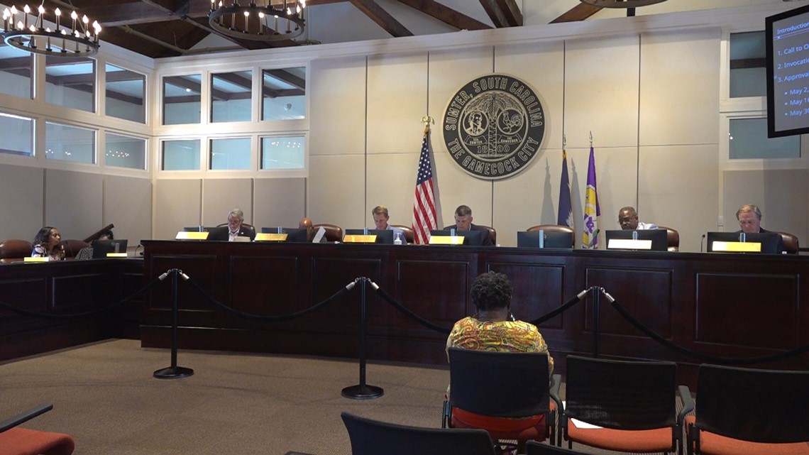 Sumter City Council discusses tax rate increase proposal | wltx.com