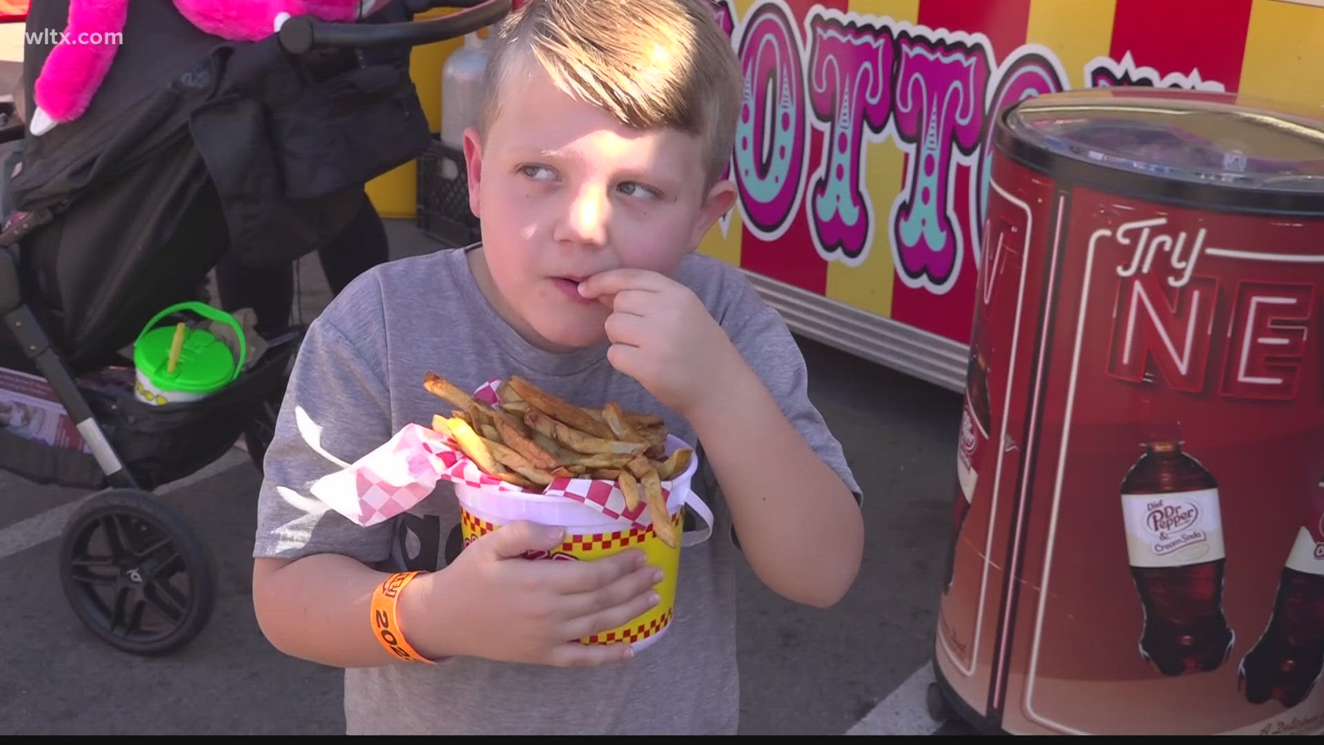 The SC State Fair has a program that allows folks to visit the fair on their lunch break, to give them an opportunity to enjoy some fair food.