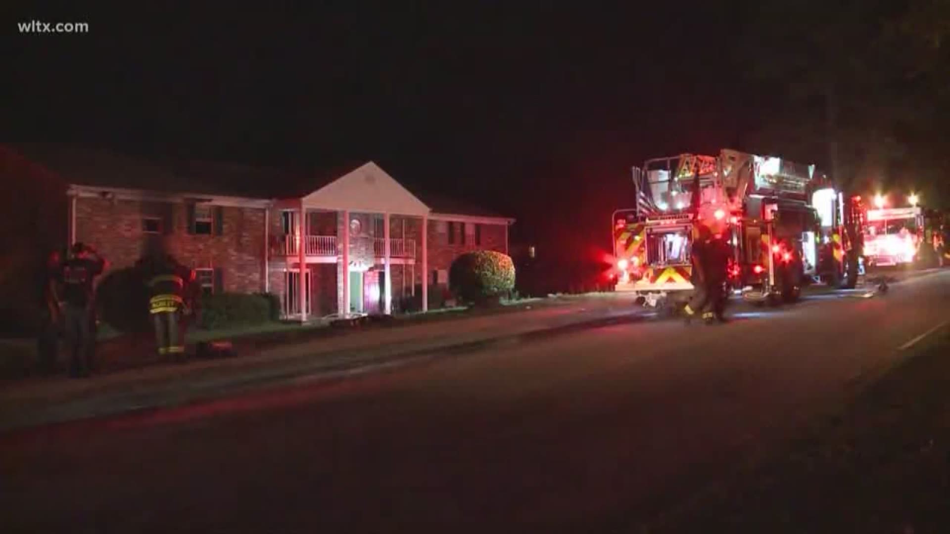 A fire broke out at Mallard Point apartments, no one was injured.  