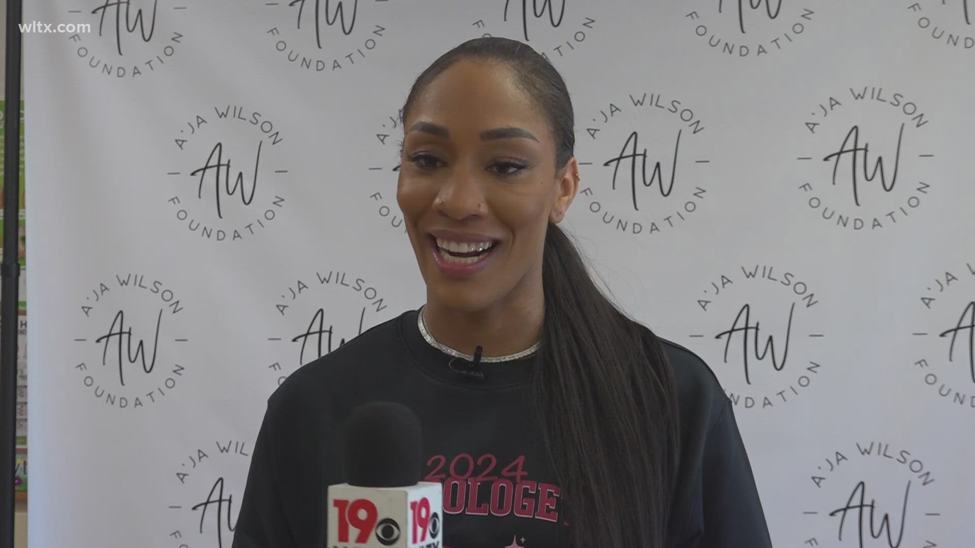 A'ja Wilson inspires confidence and individuality in Columbia youth at the Unapologetic Girls Summit by empowering young women to embrace their true selves.