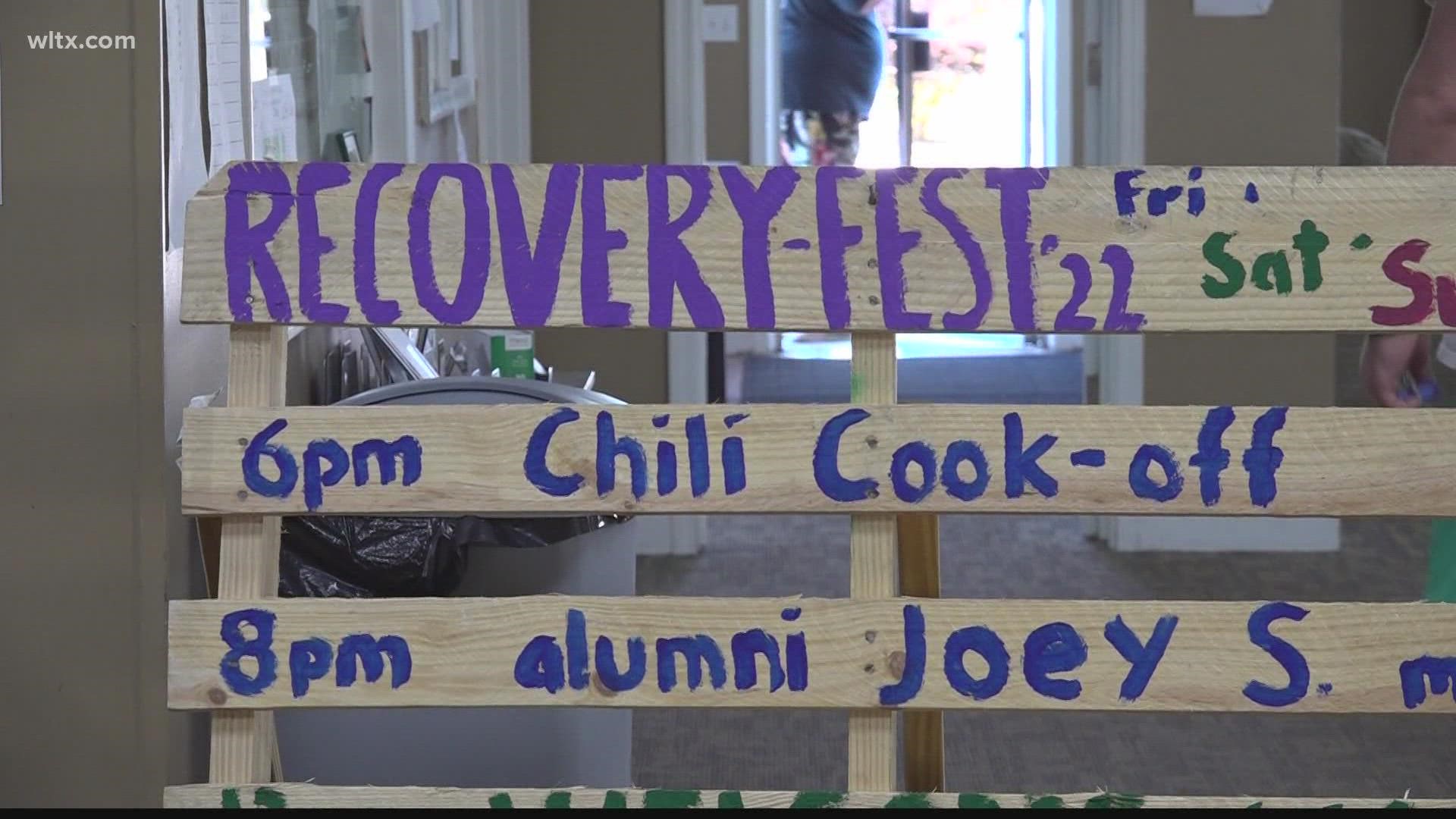 A long-term recovery center in Sumter is hosting Recovery Fest this weekend for alumni and current residents to celebrate their sobriety.