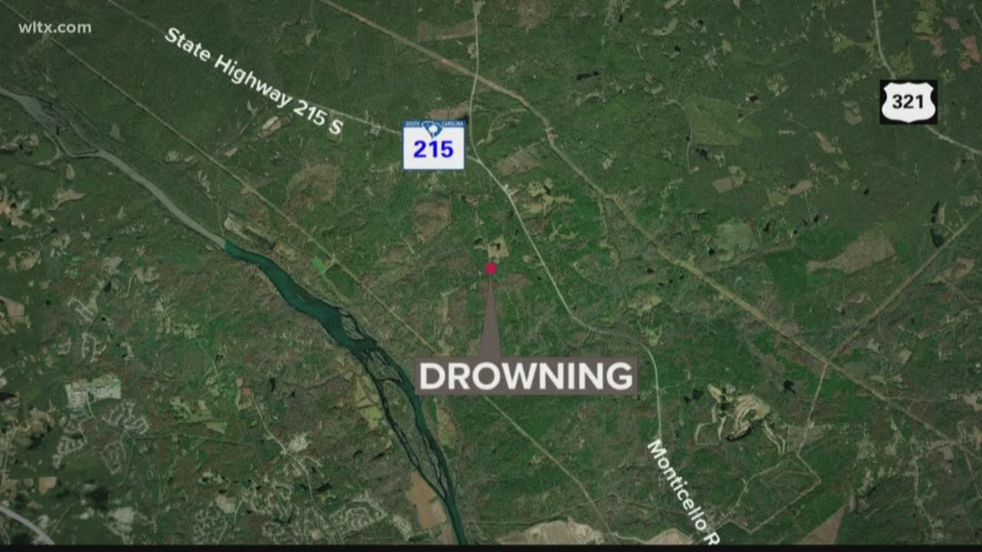 The coroner says David C. Green, 57, drowned in a pond near Bookman Loop and Monticello Road. Officials say Green went under the water while trying to get his boat to the shore.