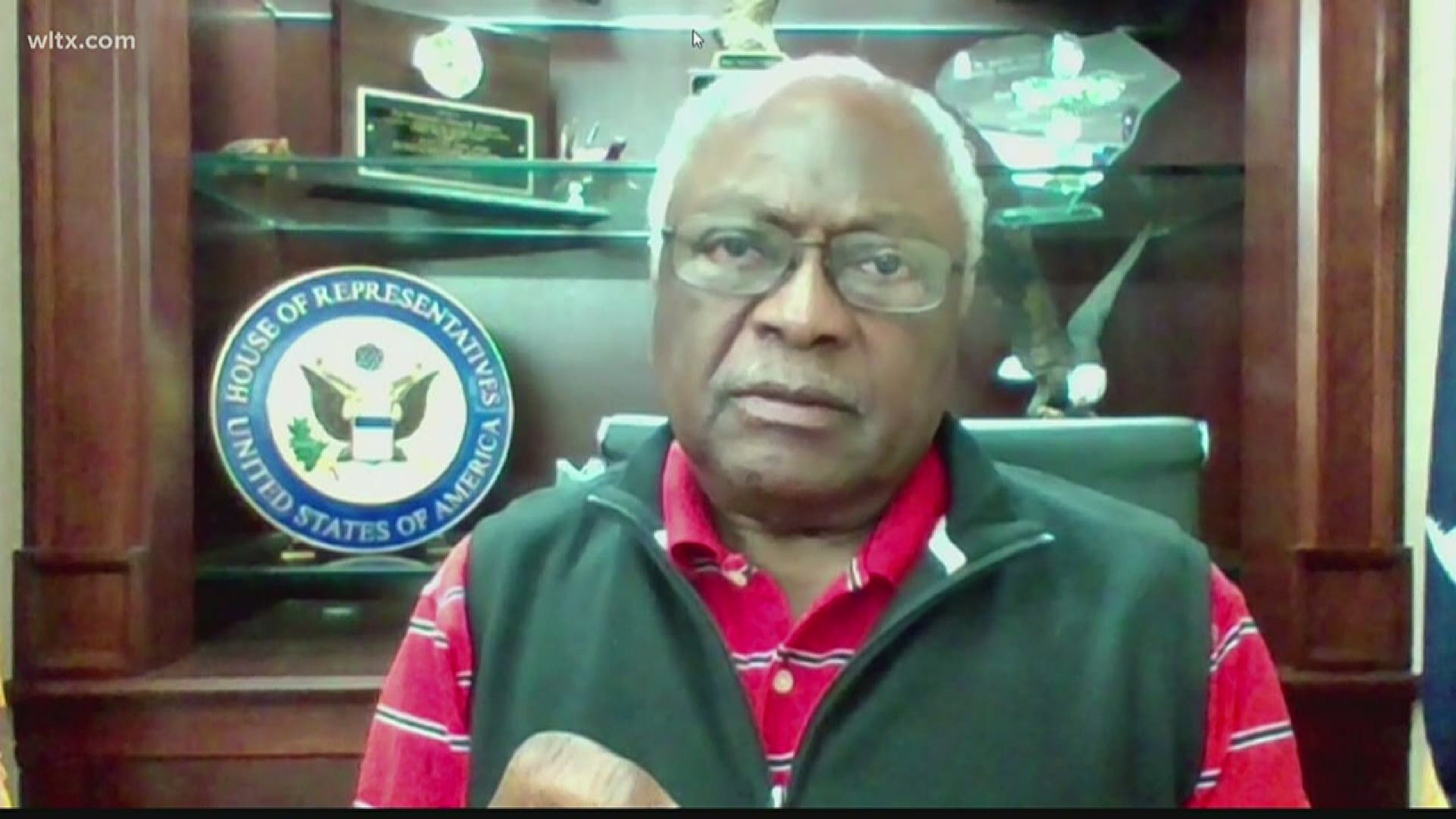 6th District Congressman Jim Clyburn urged protesters to keep the faith and stay engaged as protests in the United States continue.