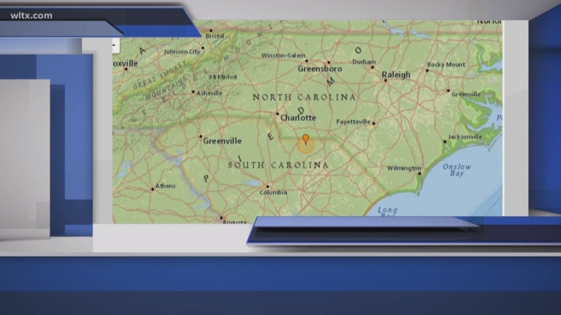 A minor earthquake shook part of South Carolina late Thursday night.