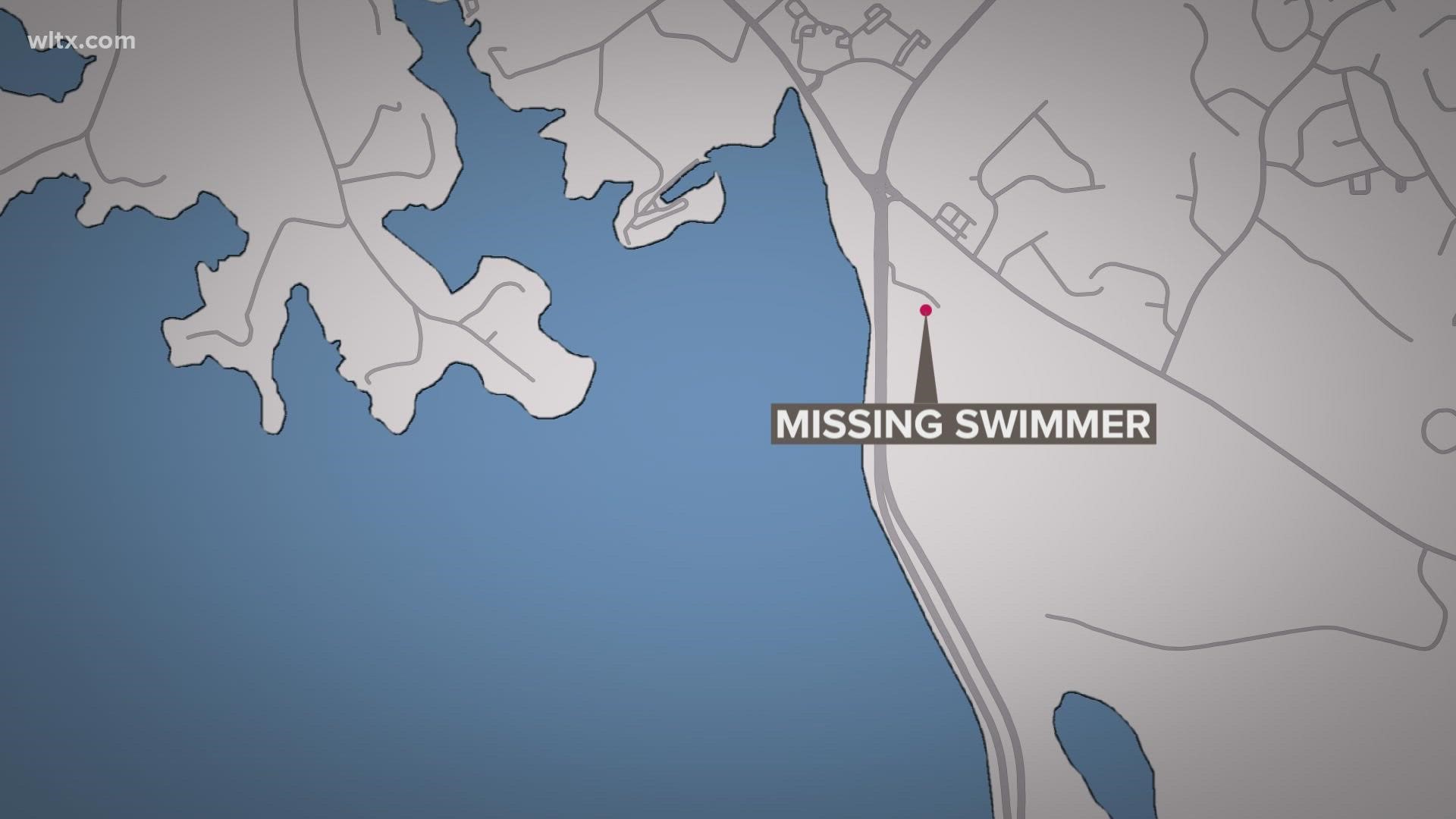 A missing swimmer has led to a major search on a portion of Lake Murray.