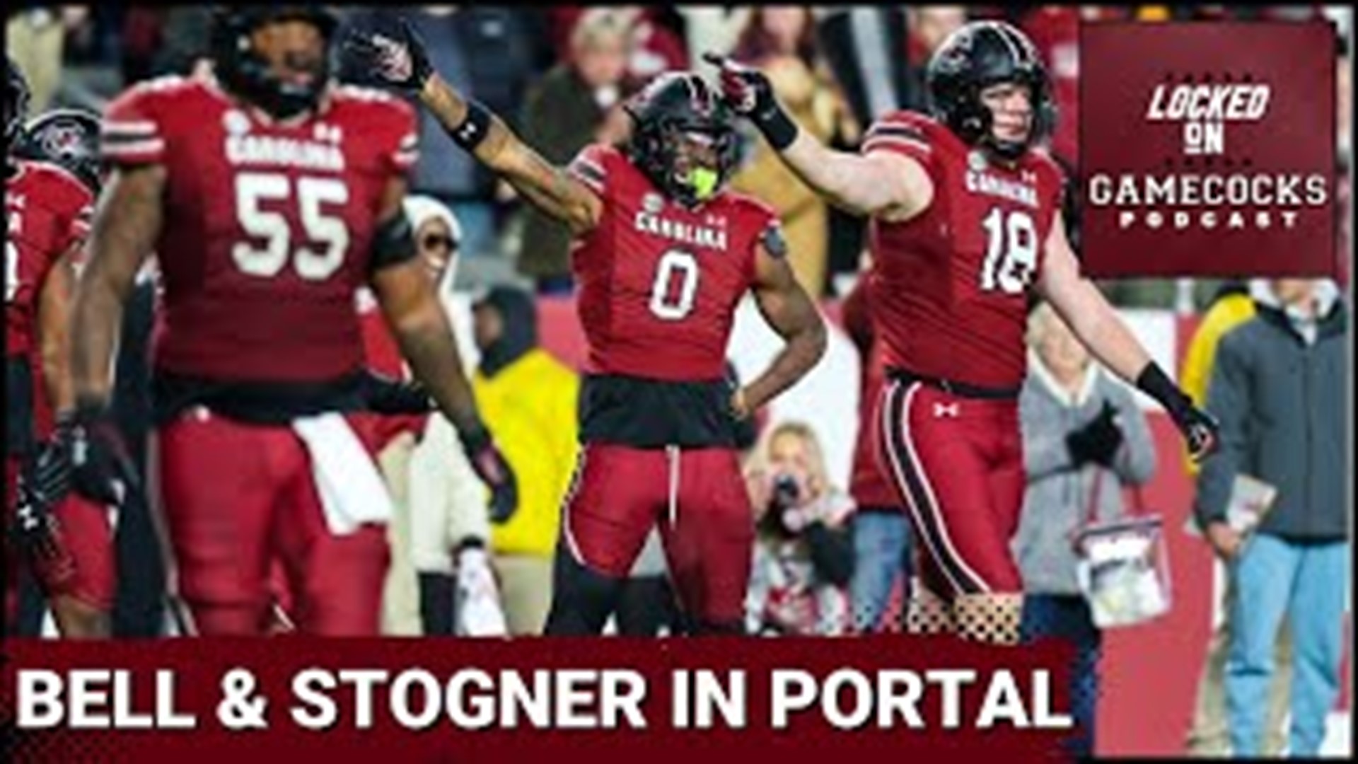 Andrew delves into Gamecock tight end's Jaheim Bell and Austin Stogner's individual announcements to enter the transfer the portal.