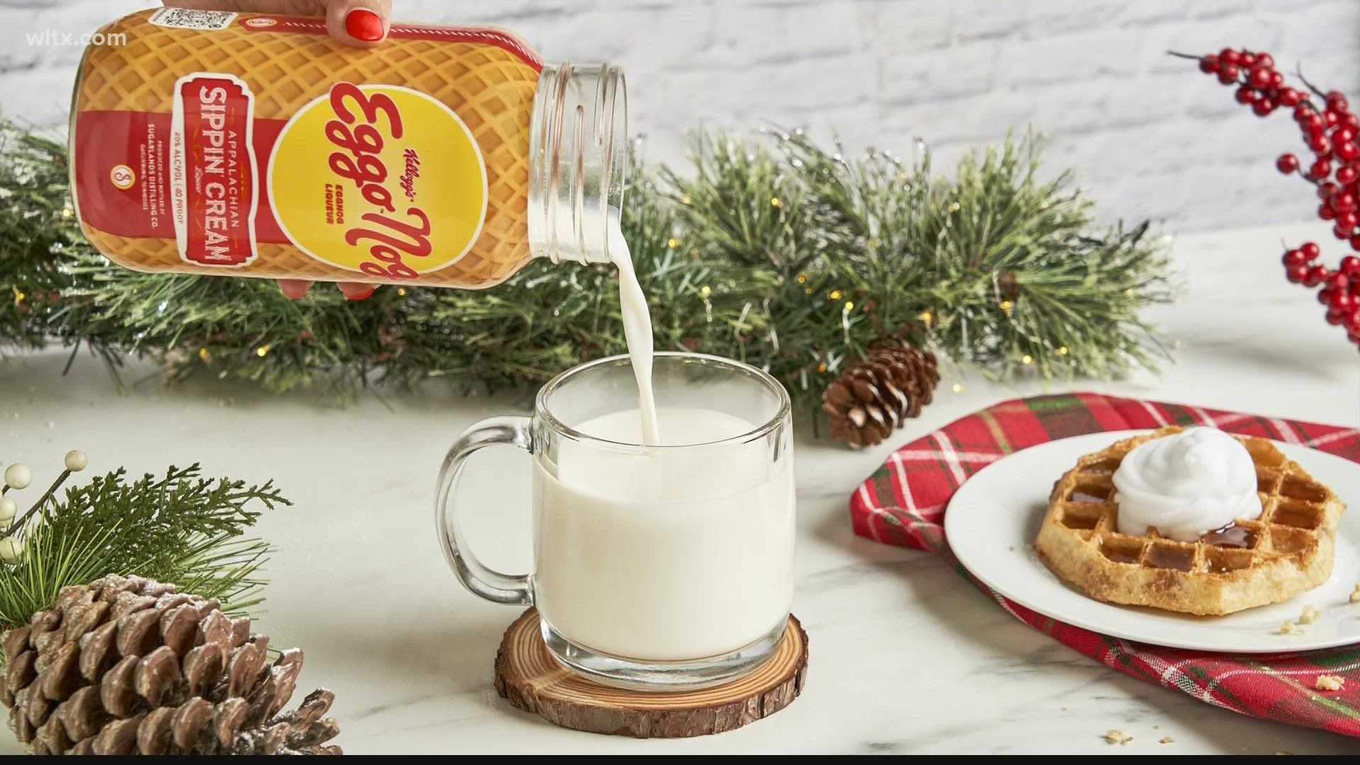 Eggo and Sugarlands Distilling Co. are spreading holiday cheer this season with Eggo Nog Appalachian Sippin’ Cream, an Eggo-inspired eggnog liqueur.