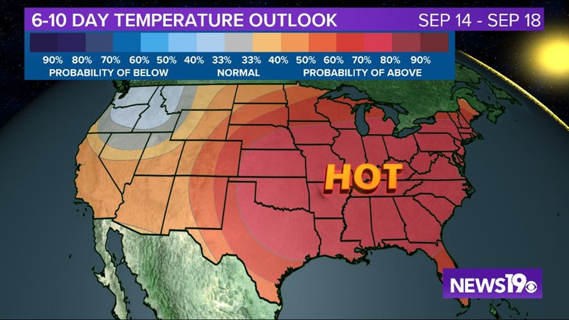 Hot and dry to start the work week | wltx.com