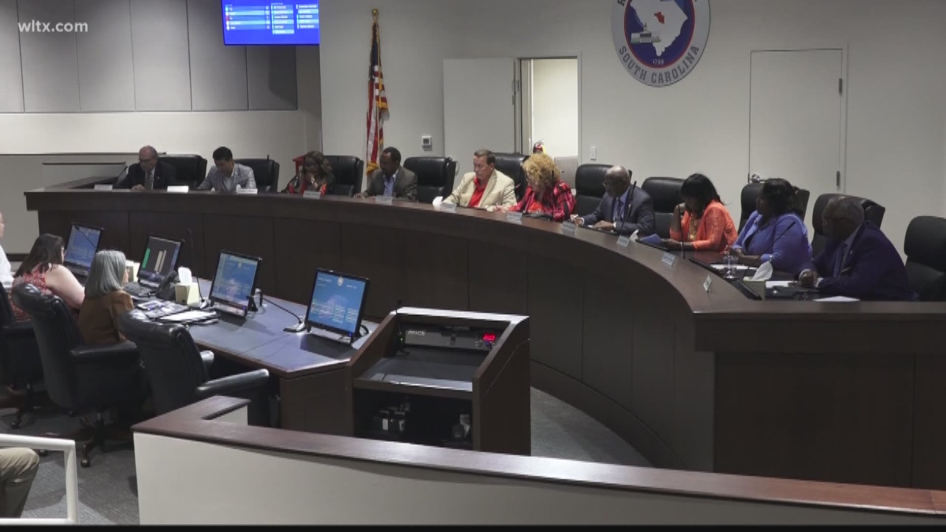 The Richland County Council called an emergency meeting today to discuss the contract of a former county administrator Gerald Seals and a complaint against a council member 