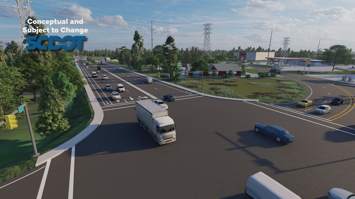 Chapin exit is getting redone with I26 widening project