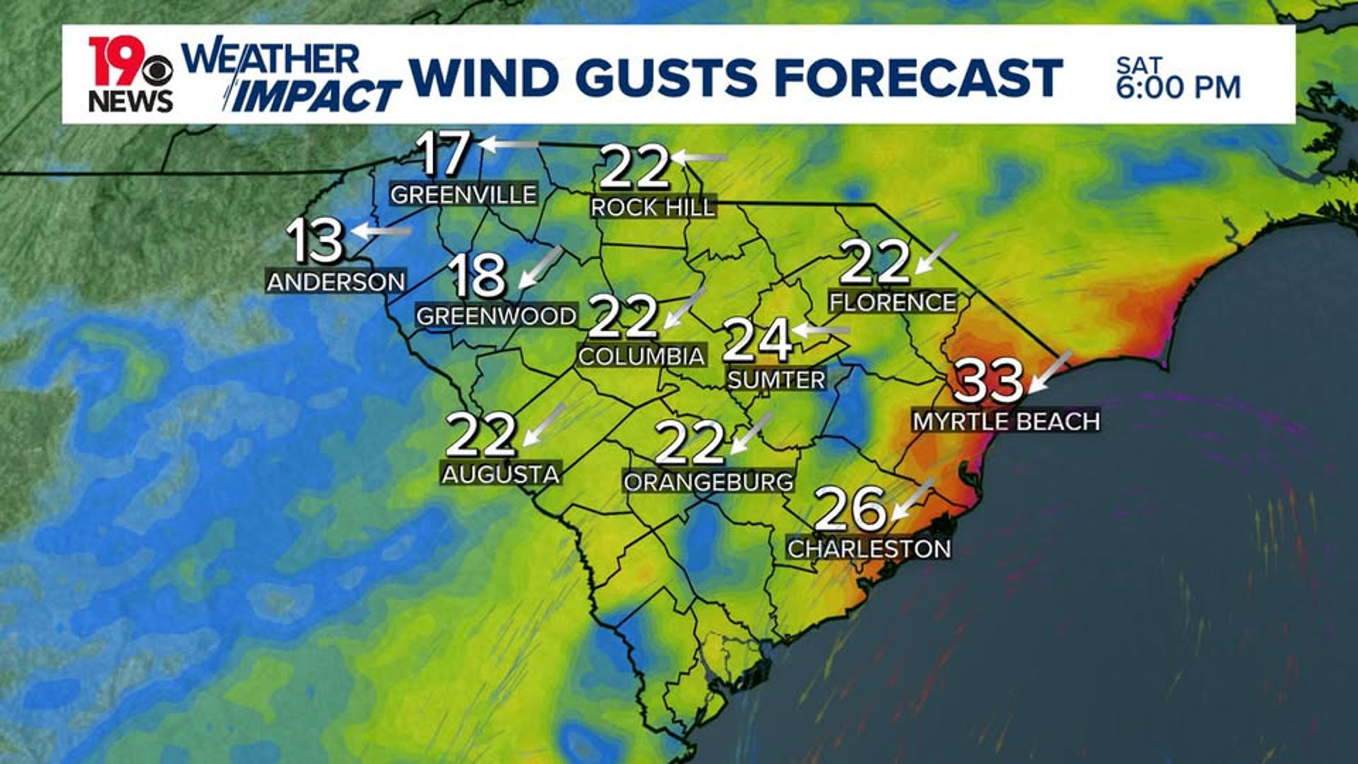 Tropical Storm Chantal to impact South Carolina this weekend | wltx.com