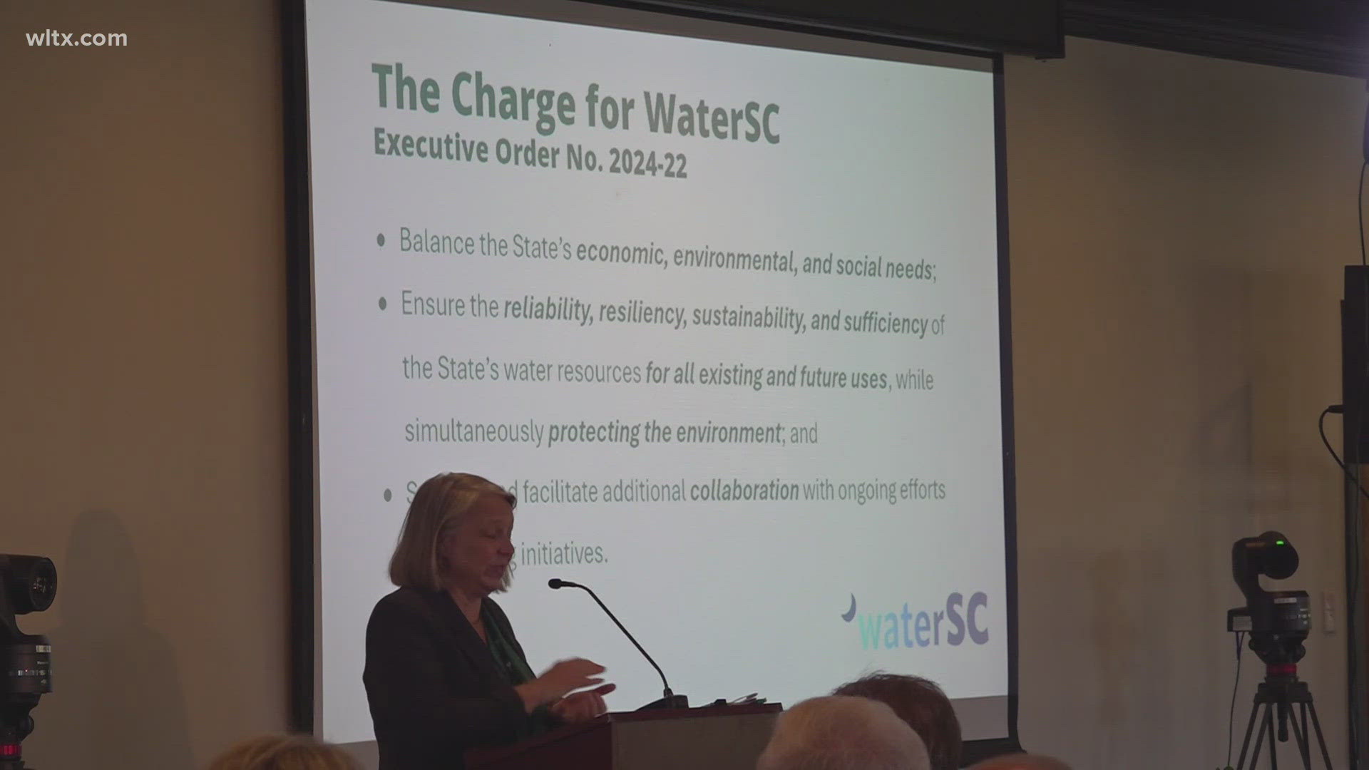 The group wants to find the best ways to manage and preserve the state's water resources. 