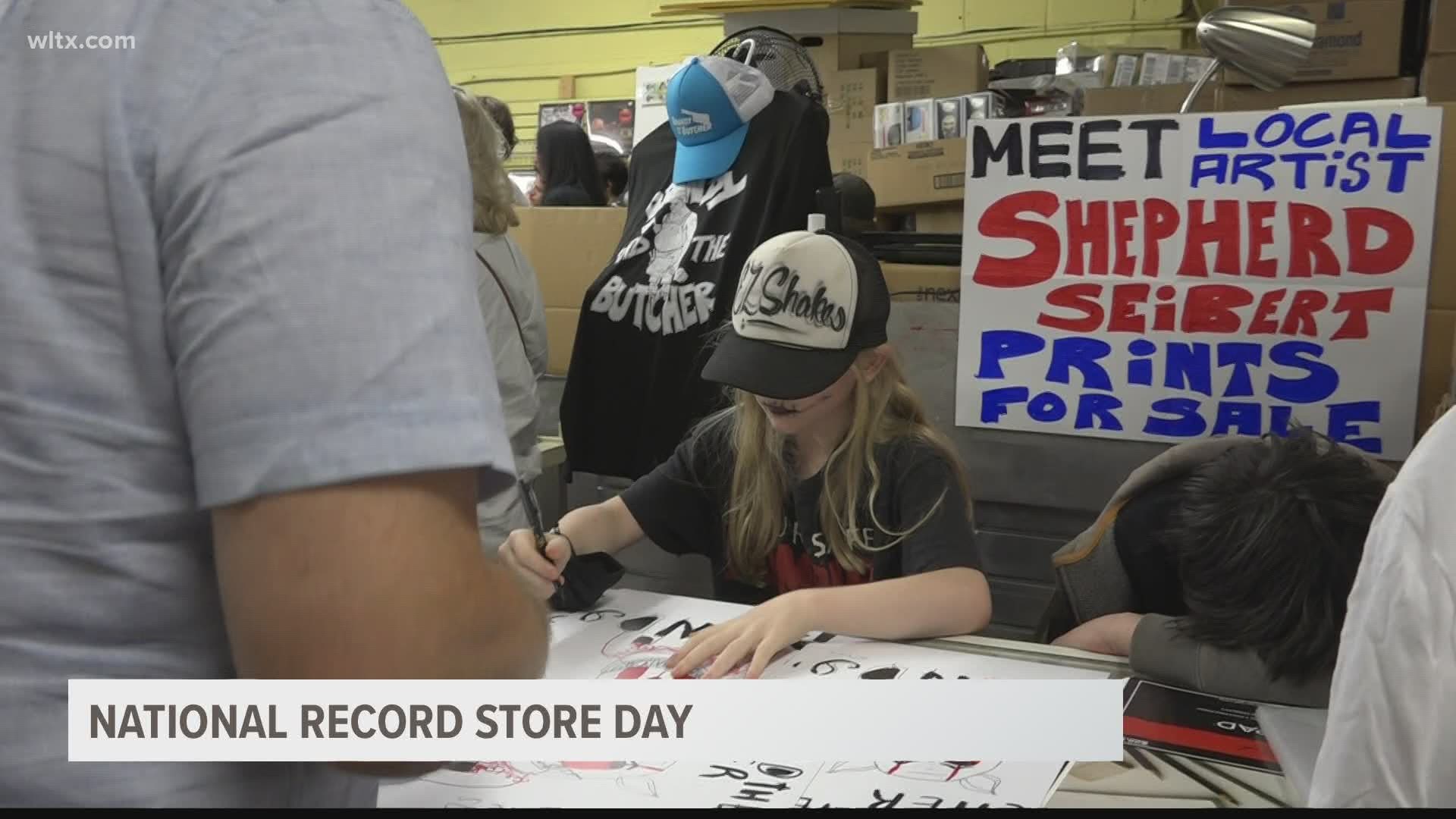 National Record Day Fans stock up on vinyl