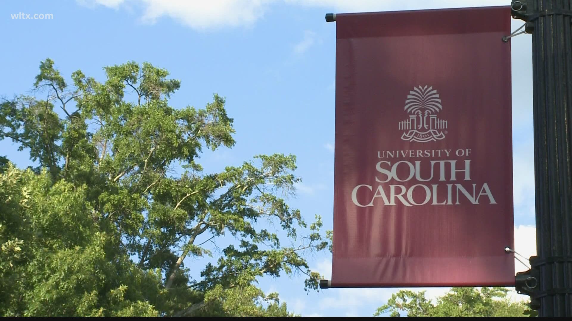 It's a first for the University of South Carolina. The university is not requiring standardized test scores for applicants.