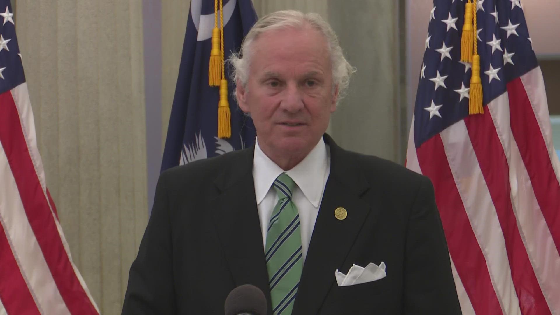 South Carolina Gov. Henry McMaster said masks should not be required in schools for the upcoming year.