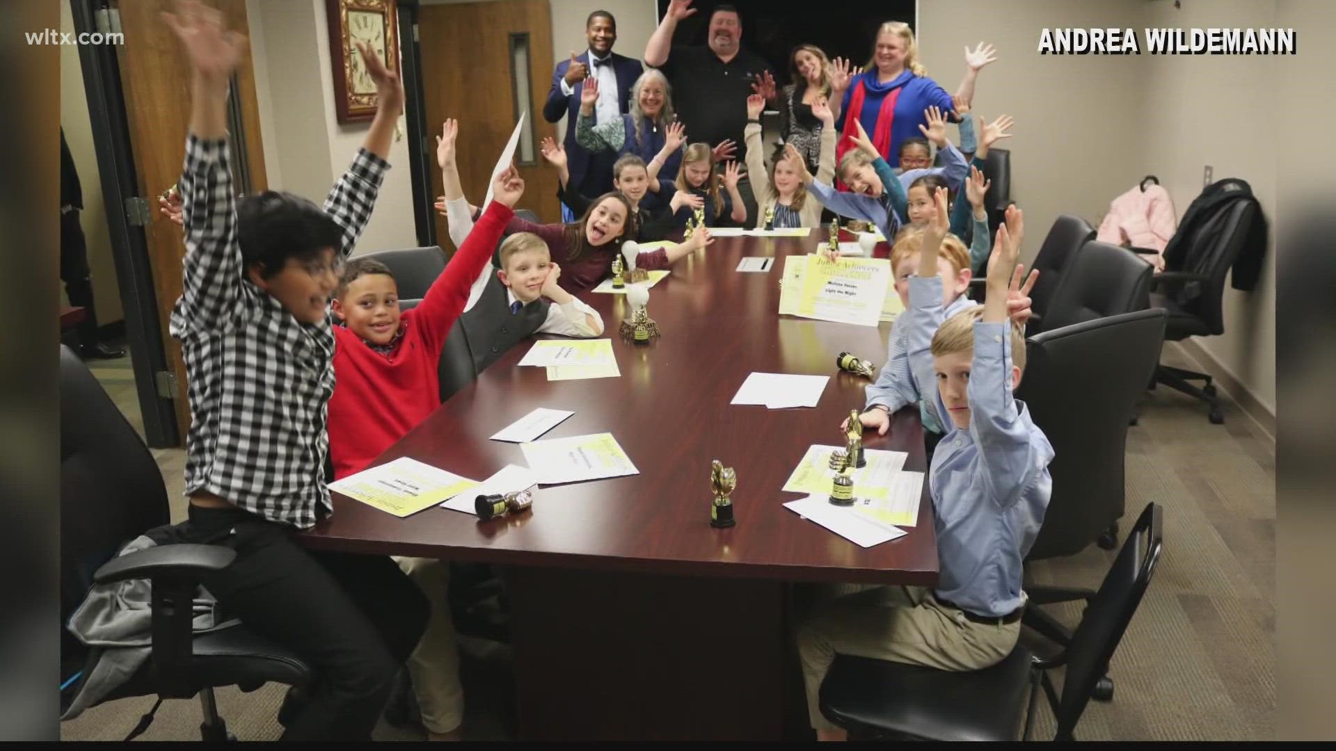 The program is available to all elementary students in South Carolina and the program, "The Entrepreneurship Challenge" and was started by a woman in Irmo.