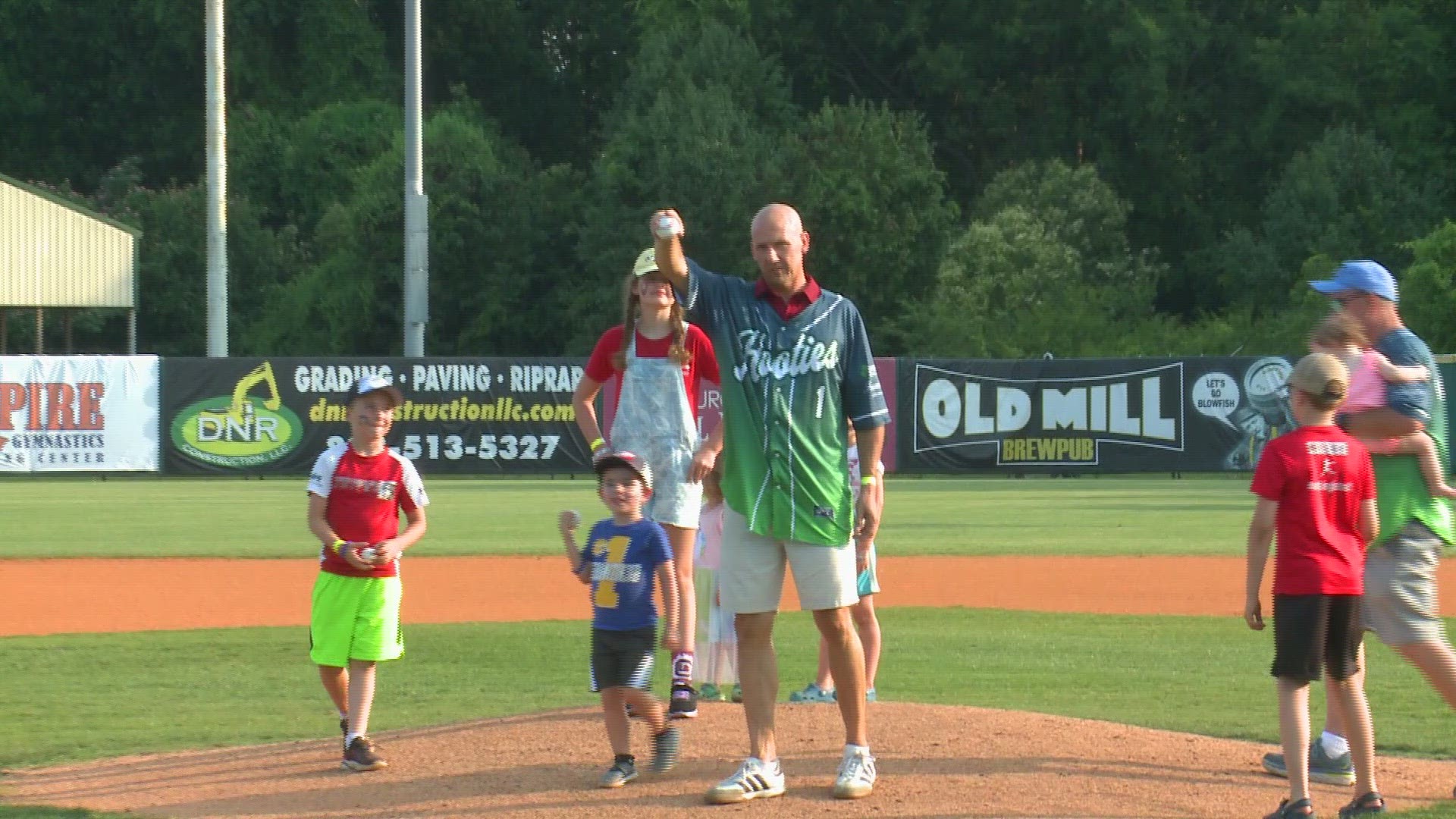 The Lexington County "Hooties" were on the field sporting their one of a kind themed jerseys which honor the team's namesake.