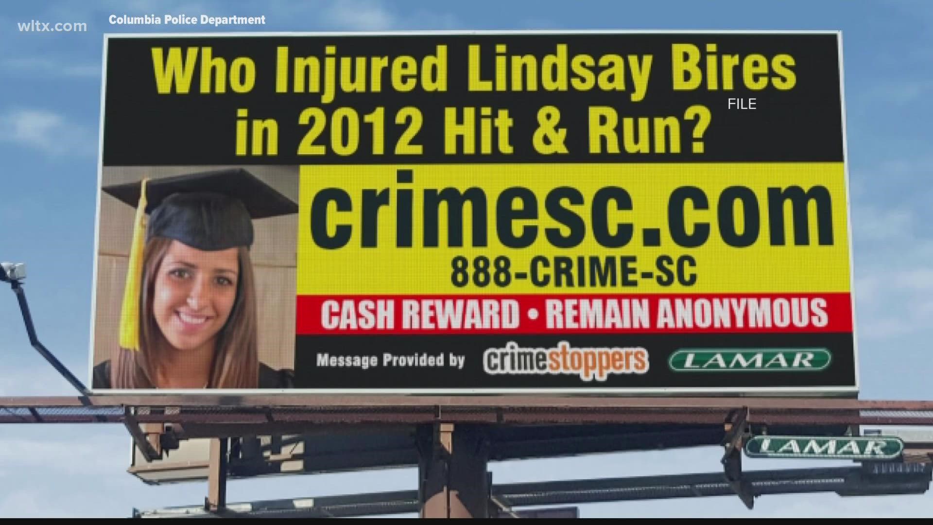 24-year-old Lindsay Bires was hit by a car while standing on the sidewalk outside of the Palmetto Health Hospital, where she worked as a nurse.