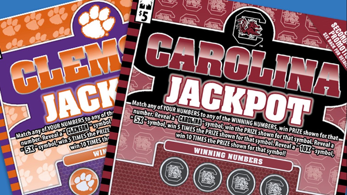 SC Education Lottery unveils Carolina, Clemson scratch off ticket