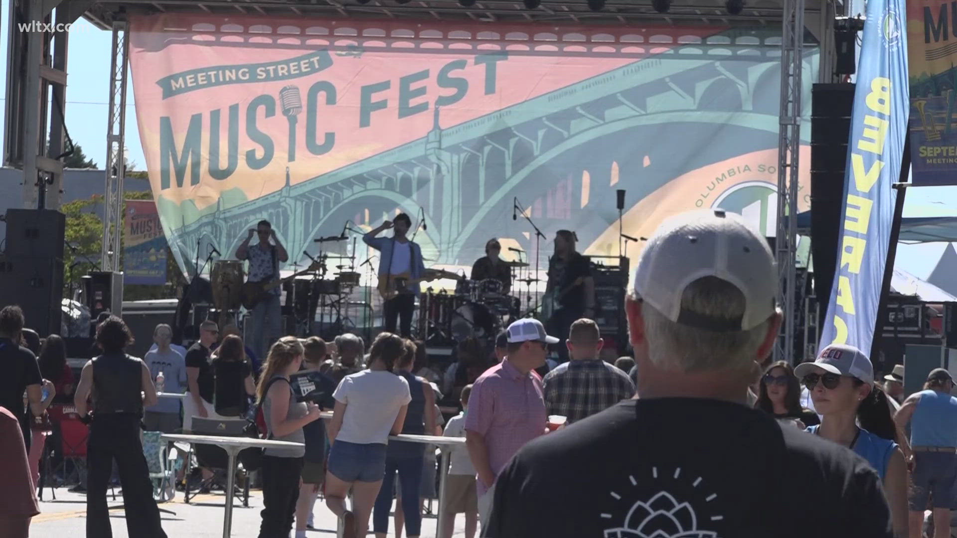 Families gathered for West Columbia's Meeting Street Music Festival, enjoying food, music, and activities for a second year.