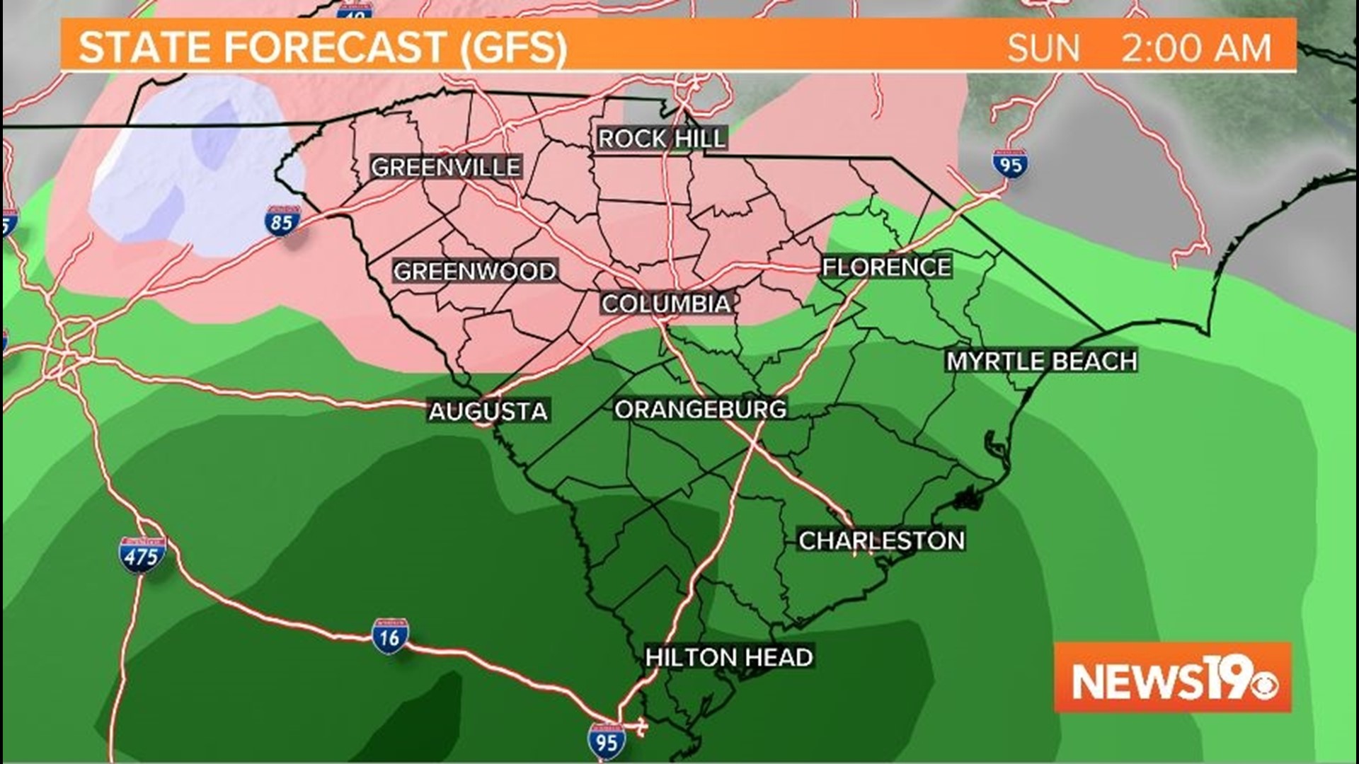 Chance of snow in South Carolina again this weekend? | wltx.com