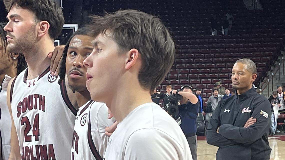 Another tough loss for South Carolina as LSU wins in overtime 92-87
