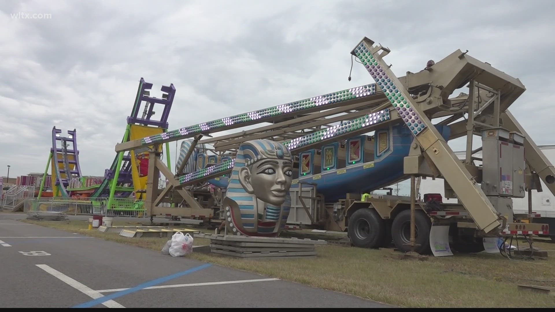 With less than a week away from the SC State Fair, how are the rides put up and who inspects them.