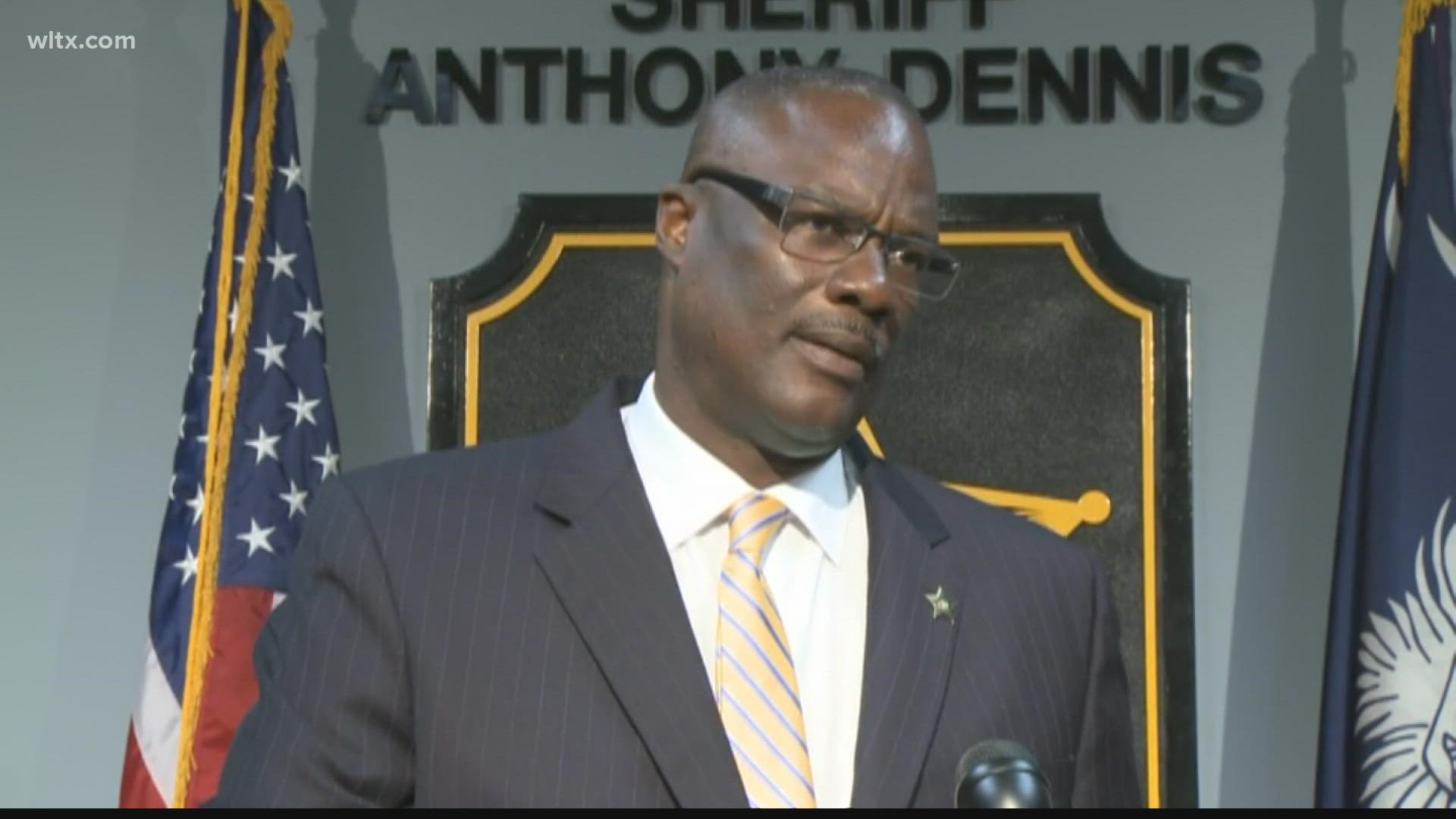 Published reports about a Midlands sheriff and allegations of misconduct in office were the focus of a press conference Wednesday.