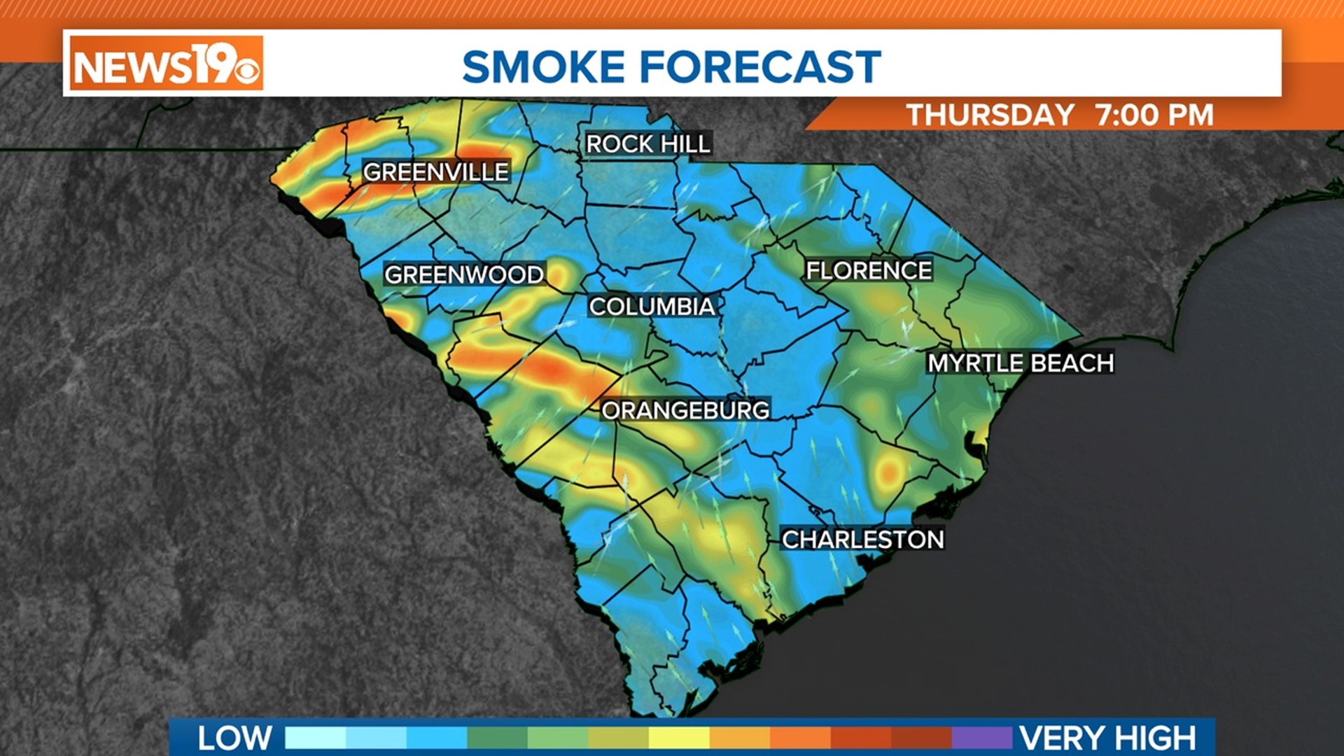 Very warm, hazy South Carolina Thursday weather | wltx.com