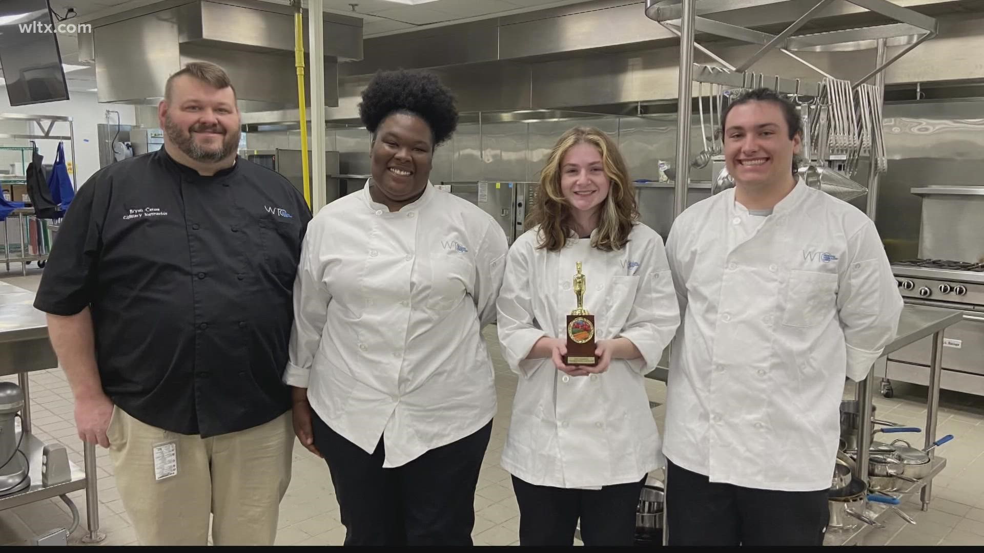 Not only did they walk out with a winning dish, but with a $10,000 scholarship each.