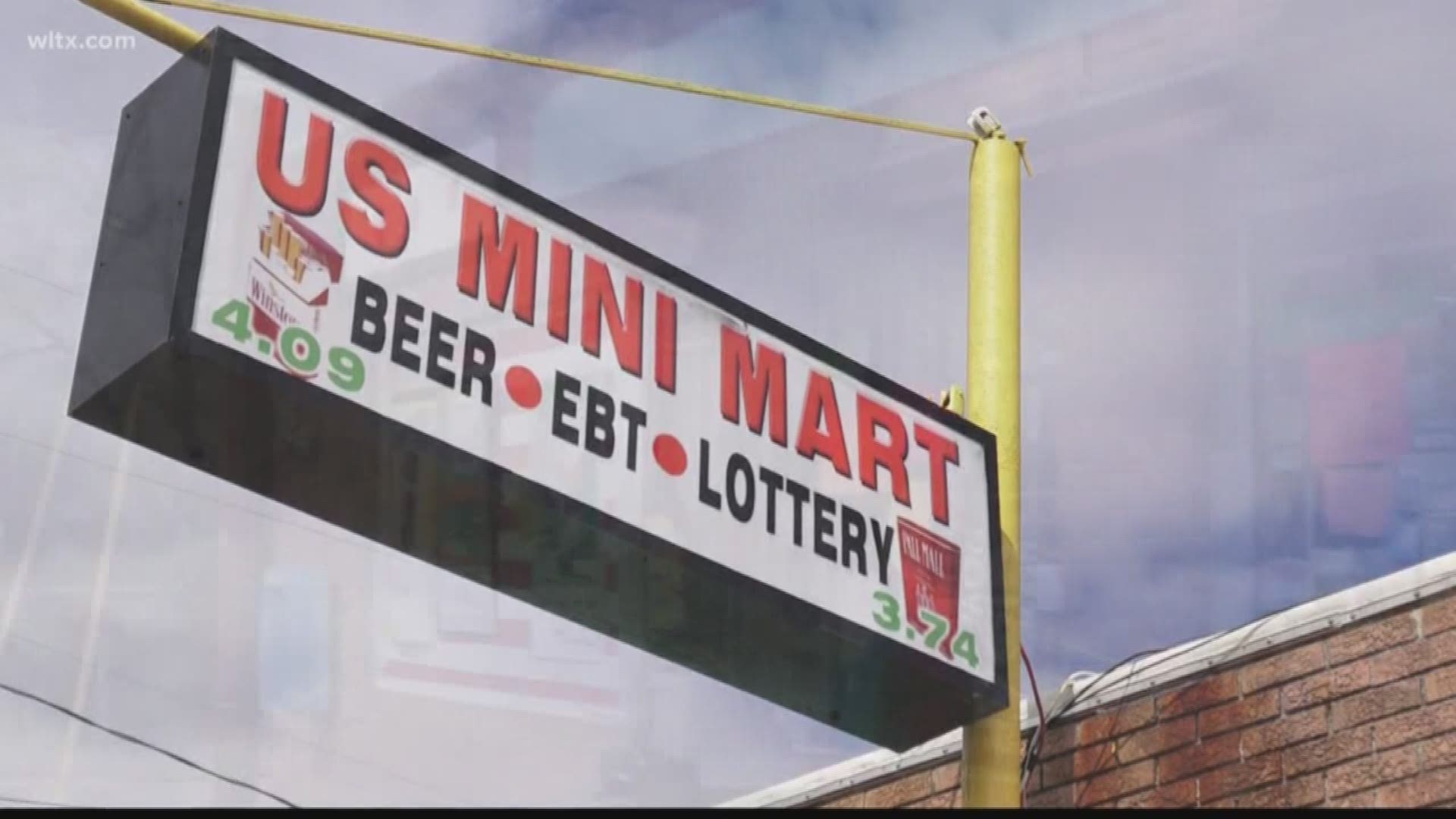 The crime happened at the U.S. Mini Mart on Platt Springs Road.