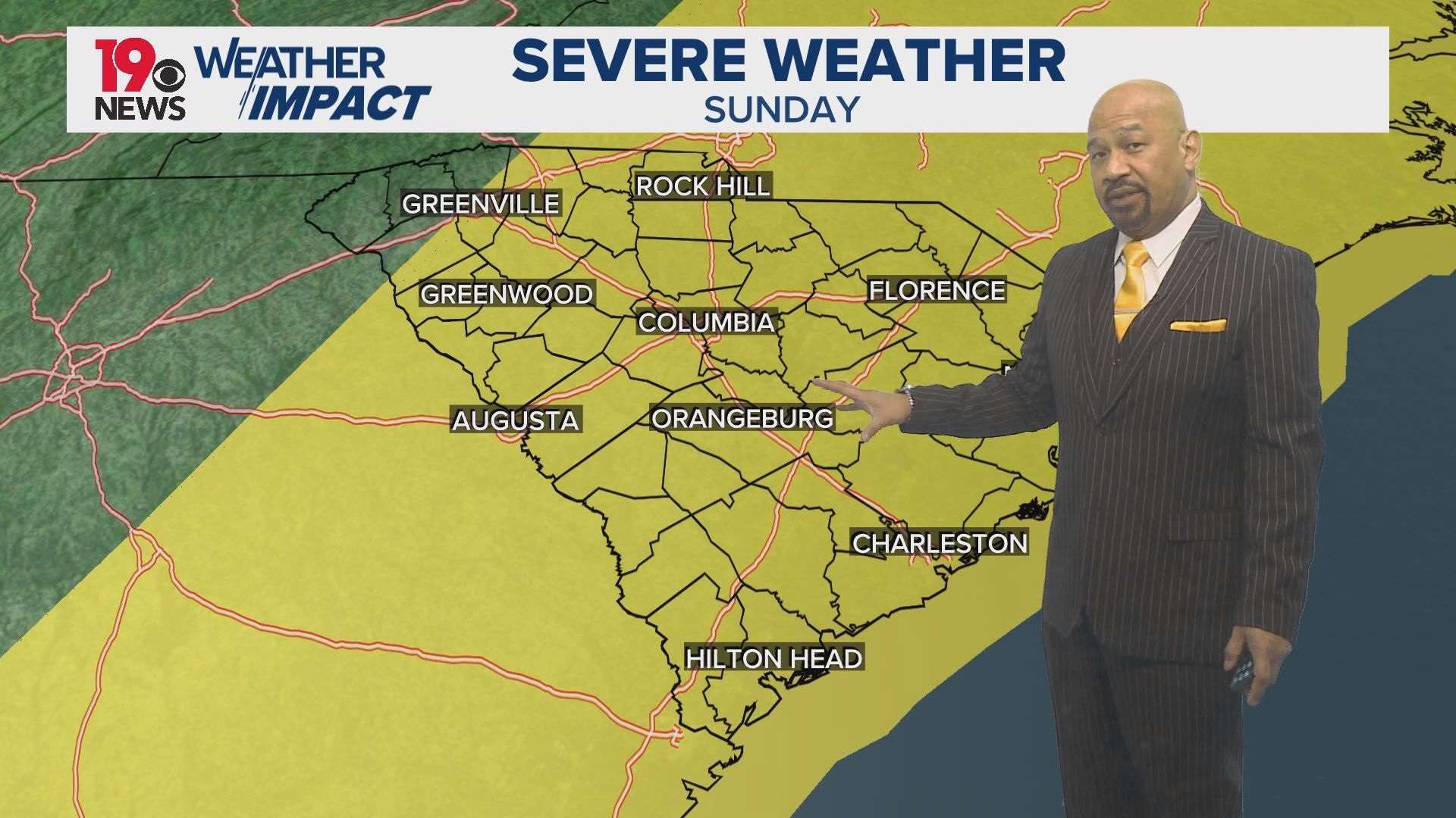 South Carolina weather forecast: Potential weekend storms | wltx.com